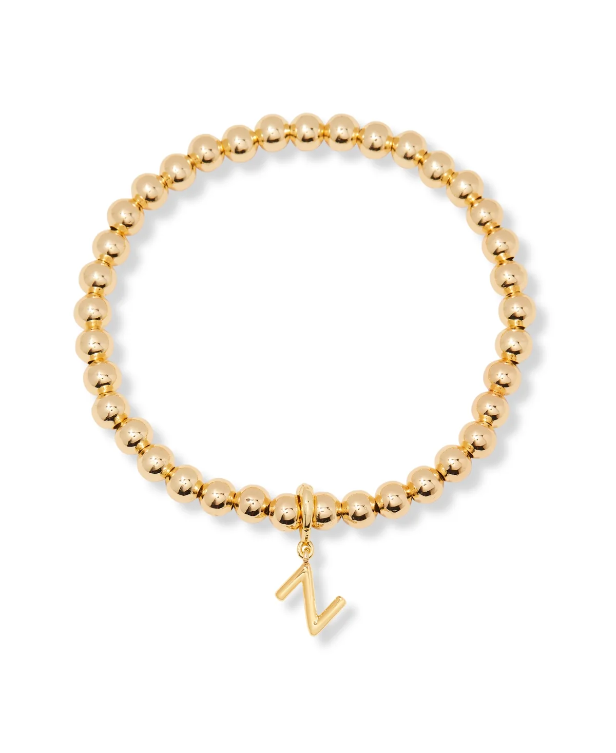 Plated Makenna Initial Bracelet by Brook & York