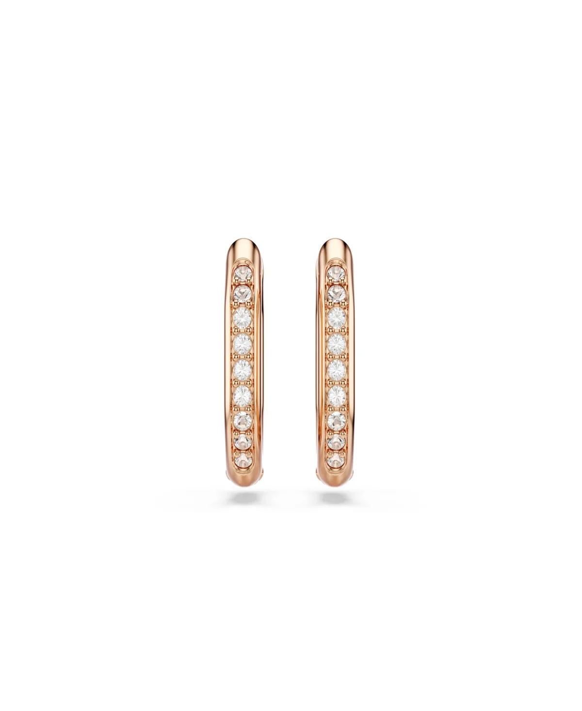 Gold-Tone Geometric Hoop Earrings by Swarovski