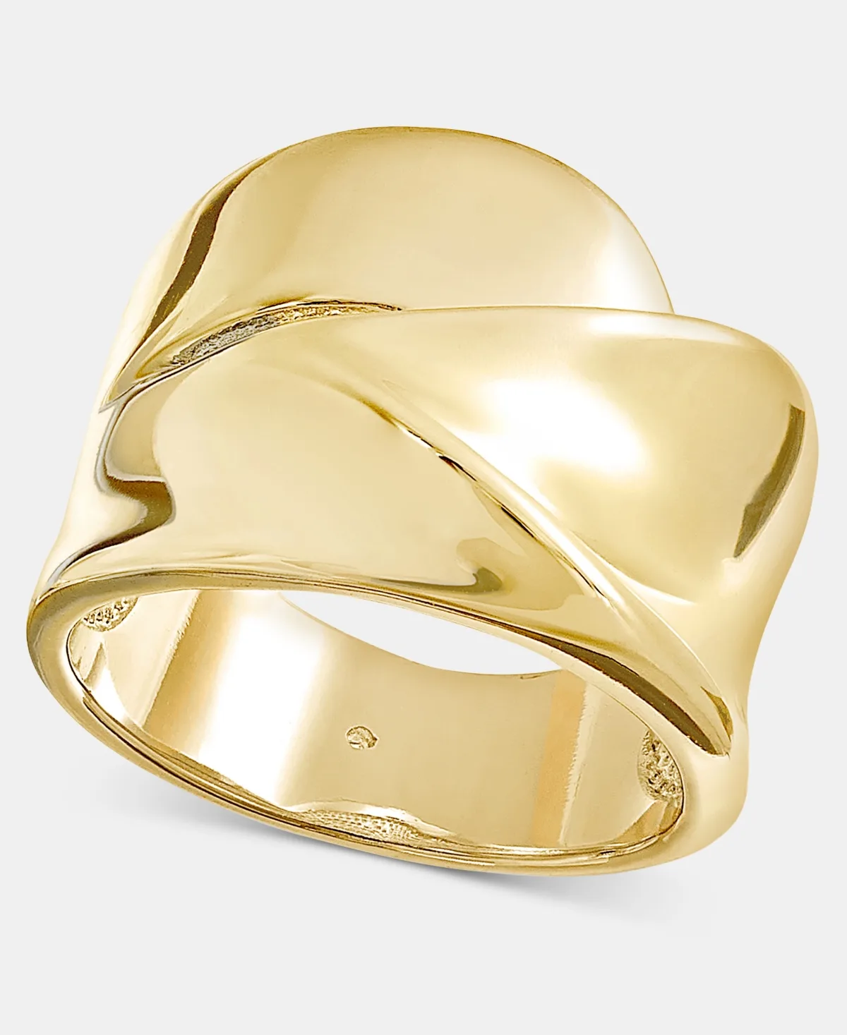 Silver-Tone Sculptural Molded Ring by I.n.c. International Concepts