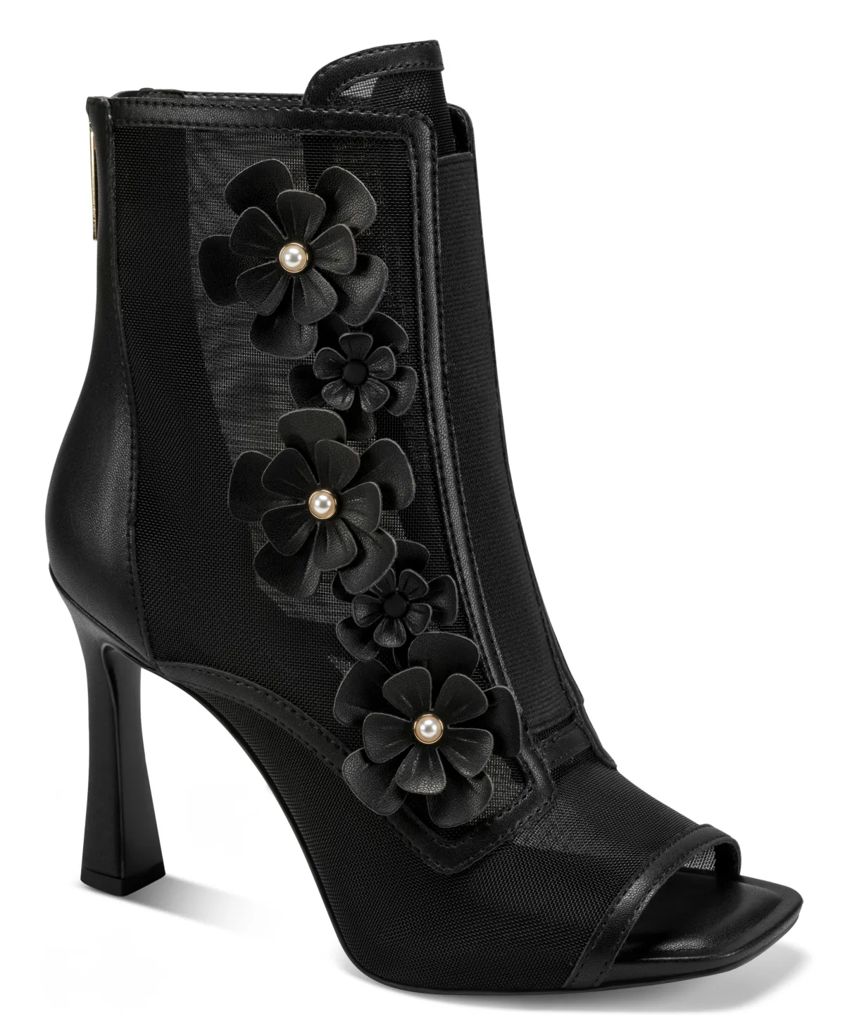 Deandre Heeled Floral Bootie by Karl Lagerfeld Paris
