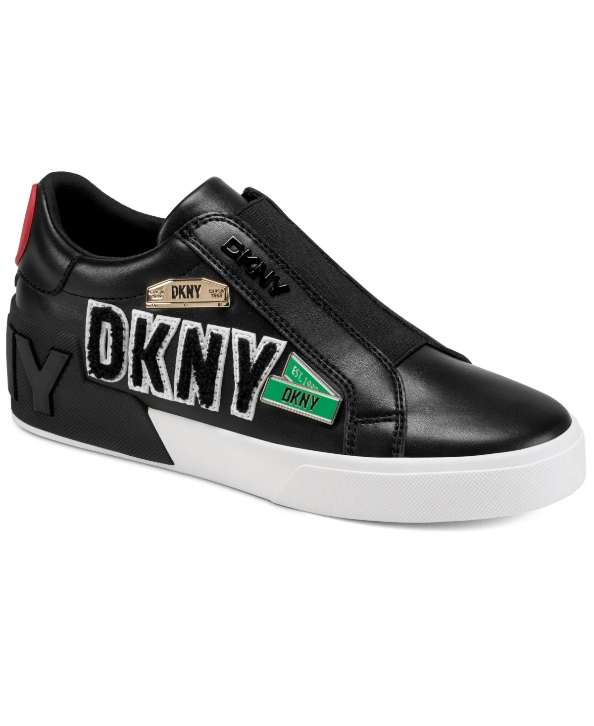Mindy City Signs Slip-On Sneakers by Dkny