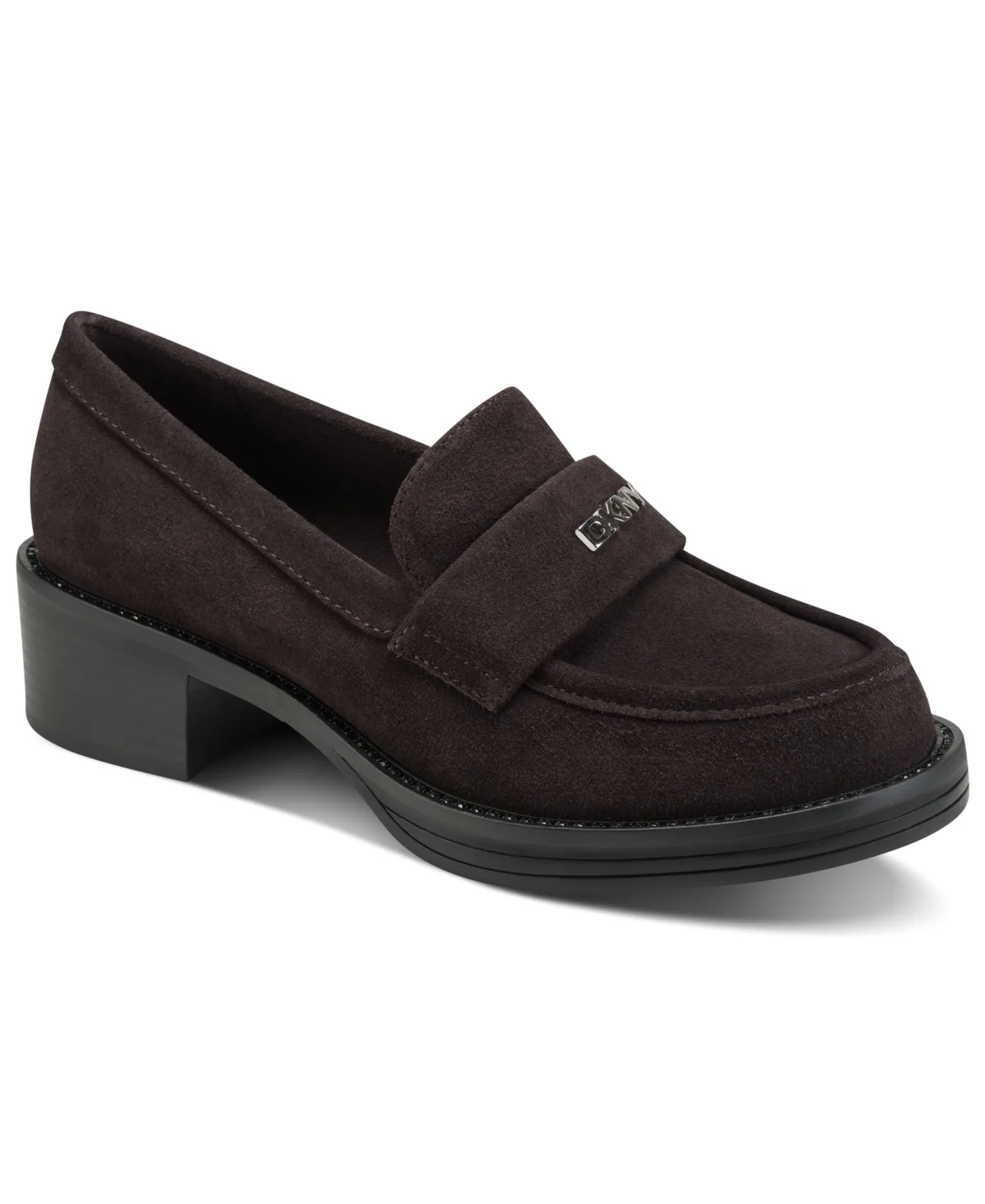 Civelli Heeled Round Toe Slip-On Loafers