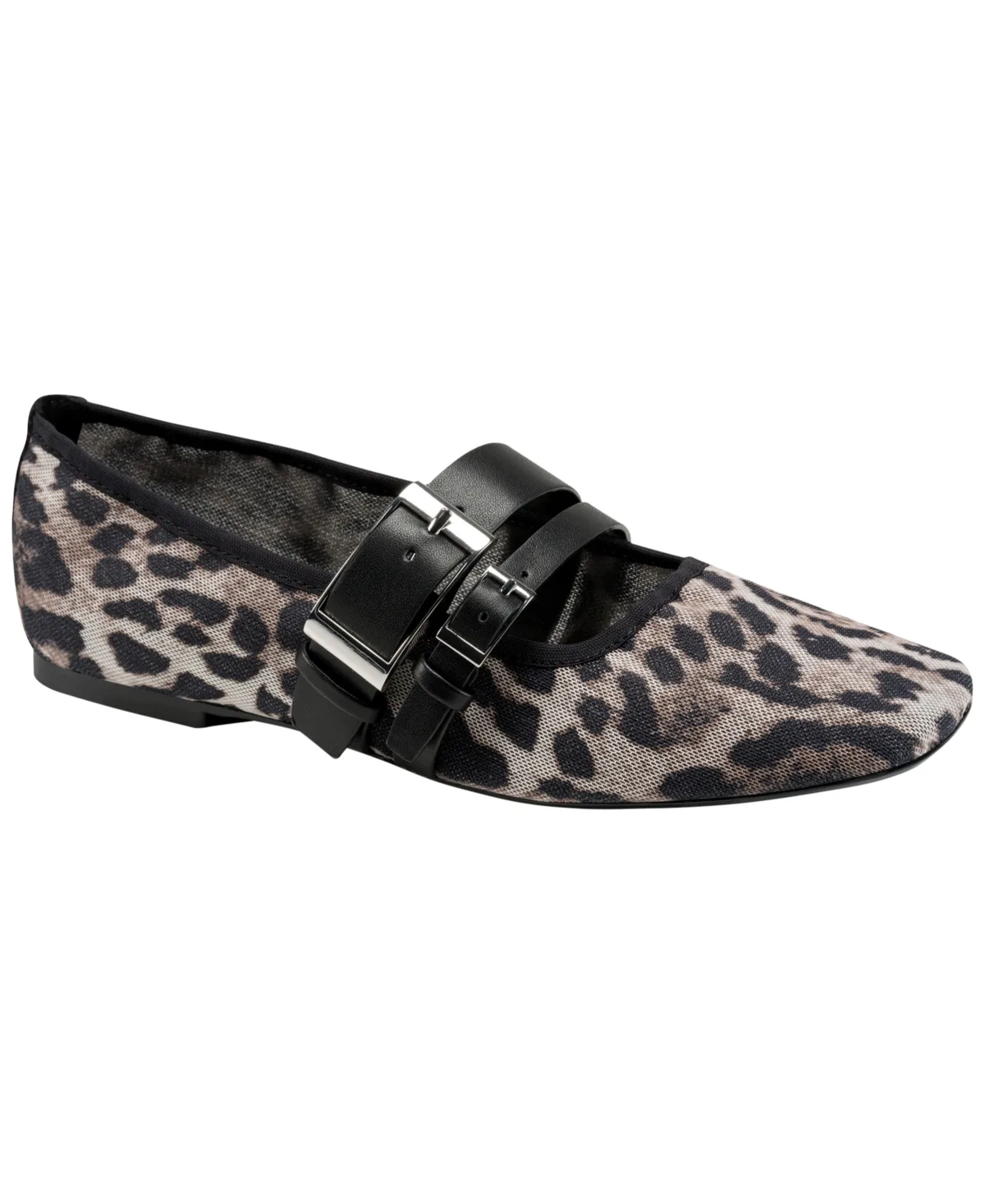 Dade Mesh Buckle Ballet Flats by Dkny