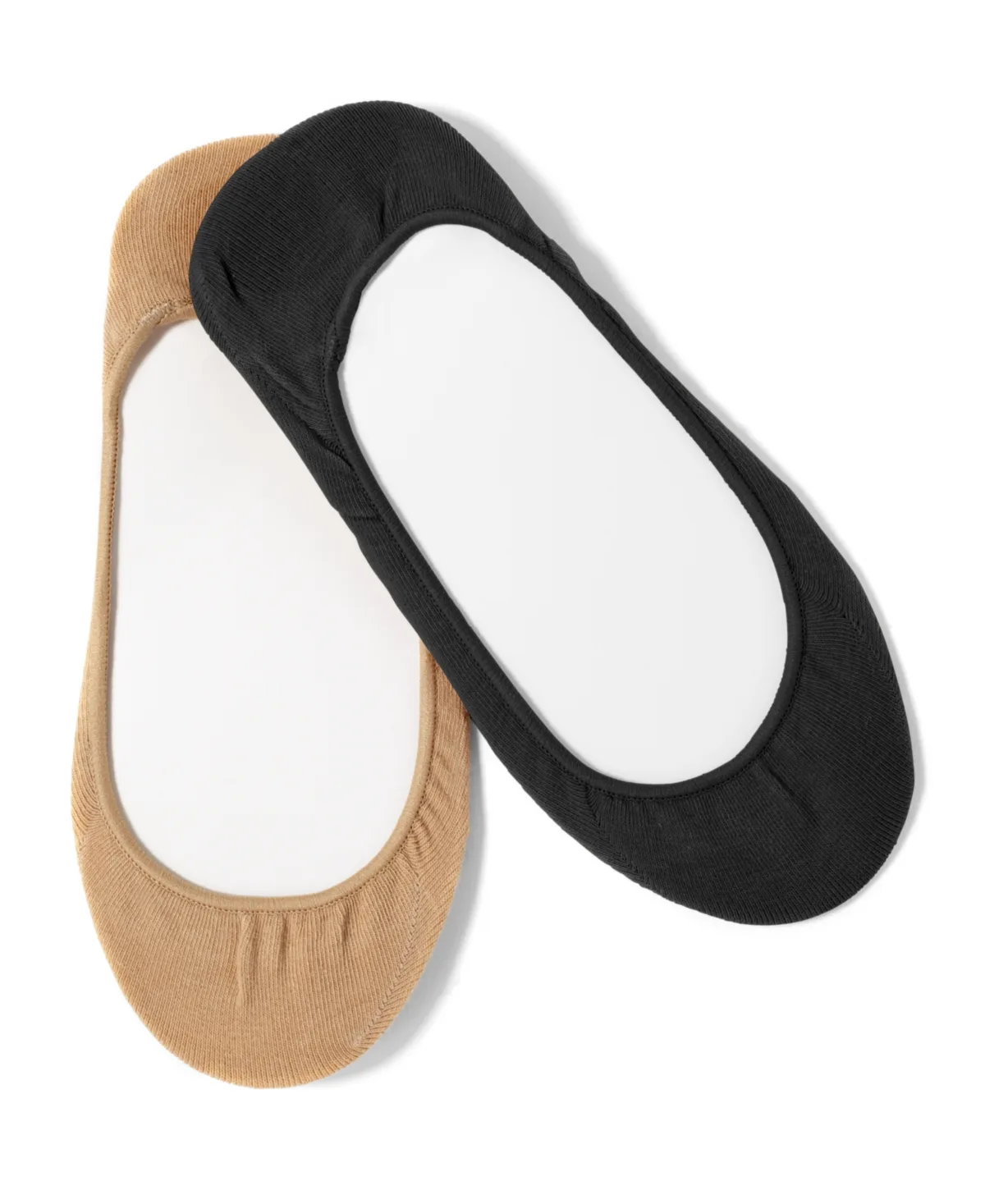 Hidden Cotton No Show 4 Pack Socks by Hue