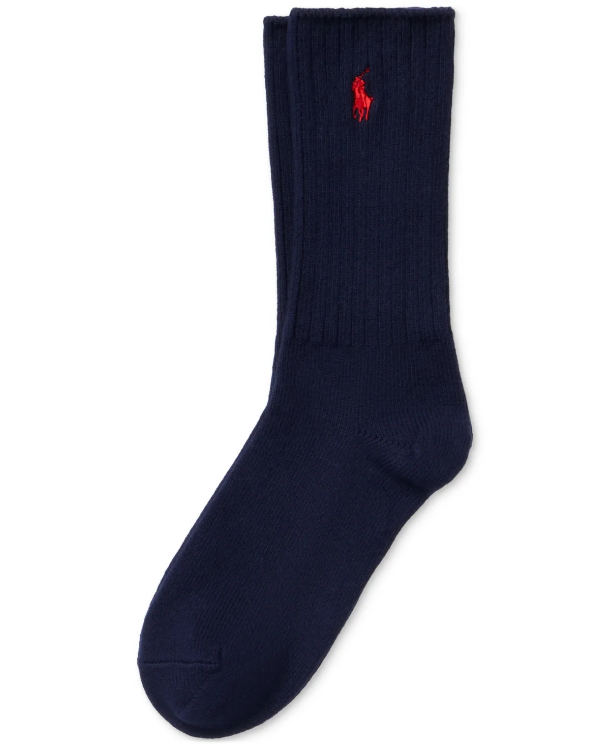 Classic Ribbed Crew Socks by Polo Ralph Lauren