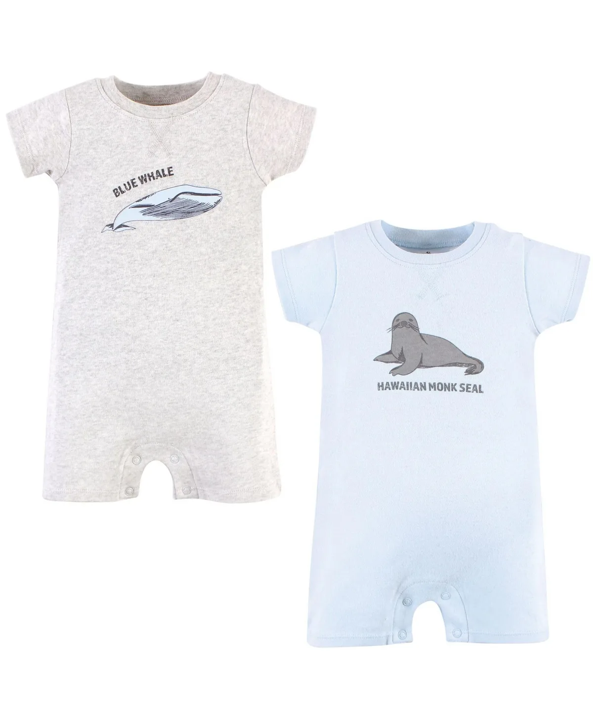 2-Pack Natural Rompers by Touched By Nature