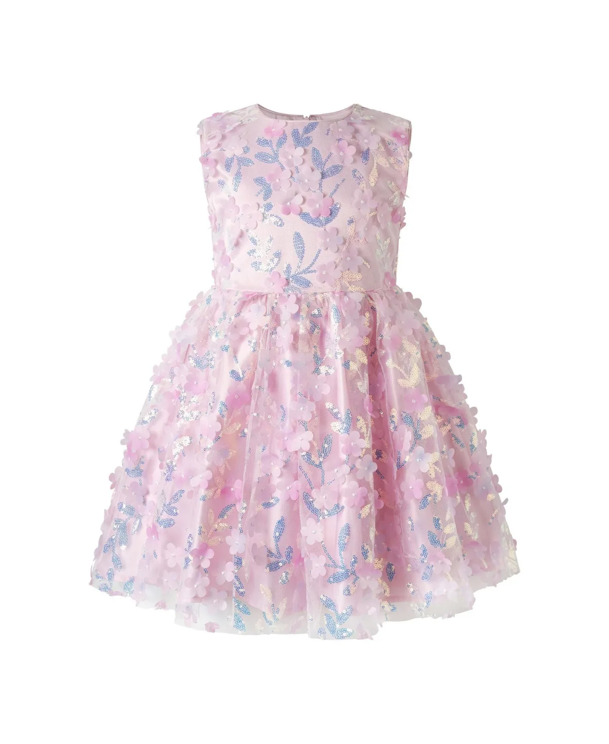3D Sequin Party Dress by Rachel Riley