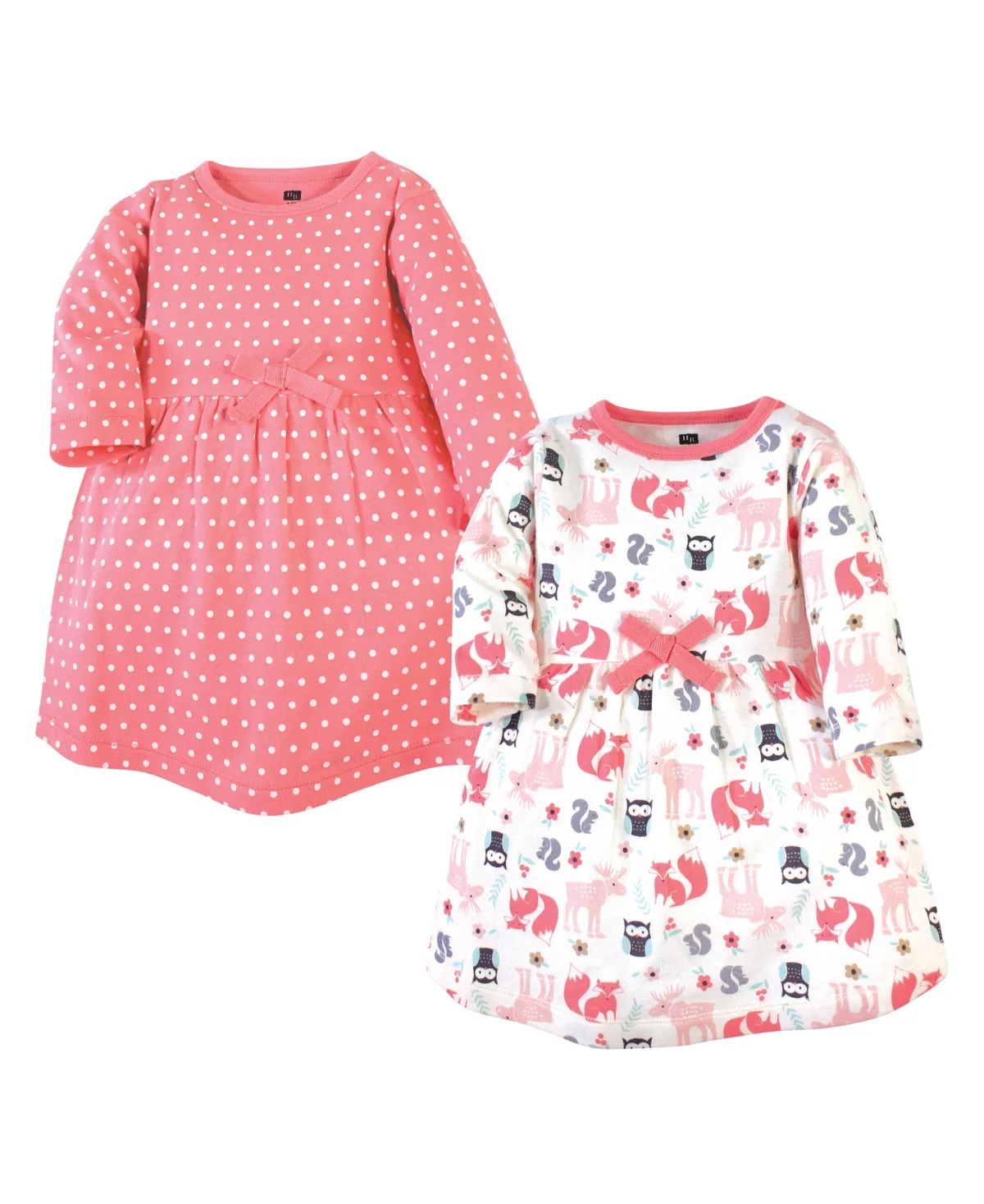 Hudson Twin Long-Sleeve Dress Bundle by Hudson Baby