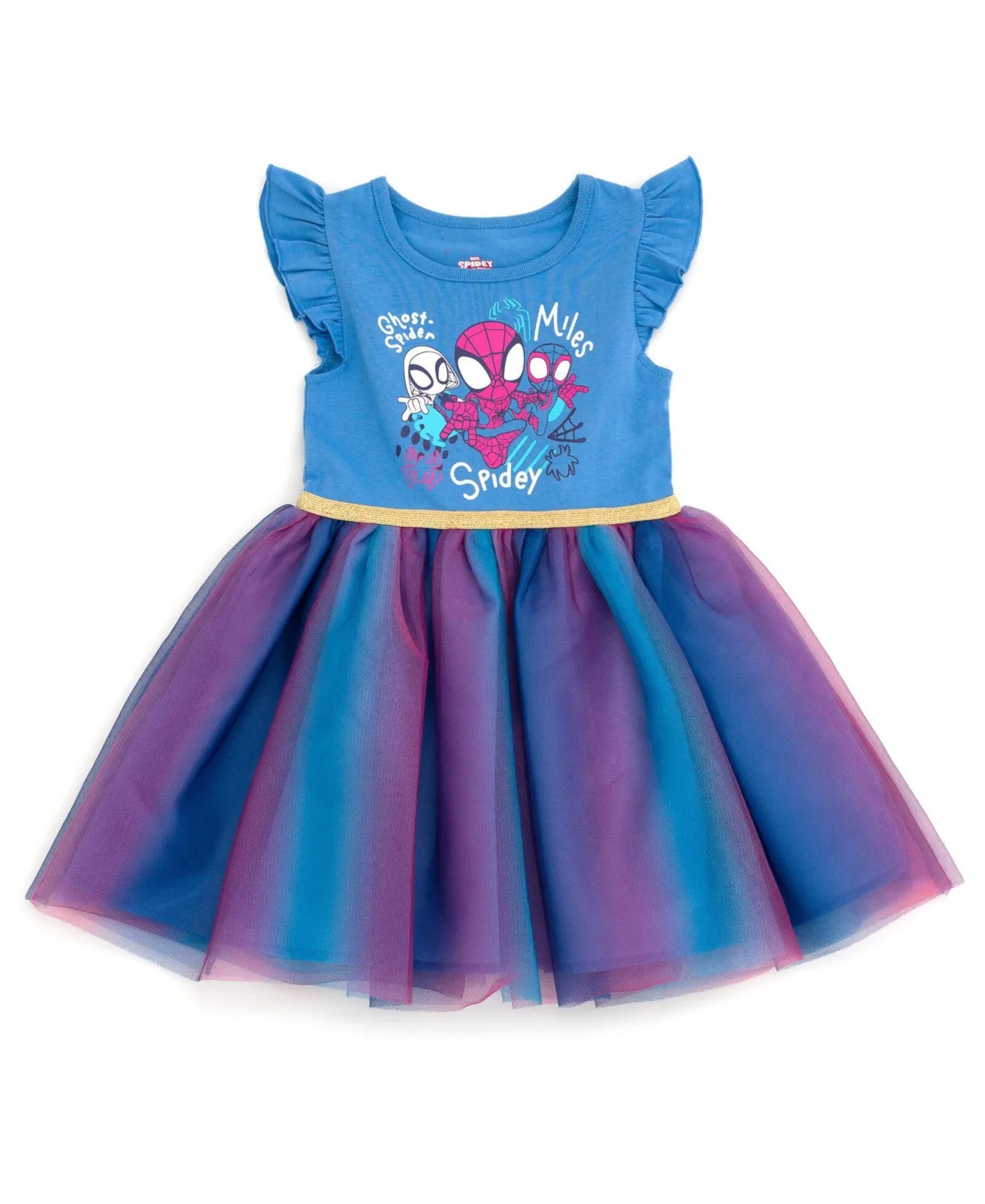 Pleated Tulle Dress by Spidey And His Amazing Friends