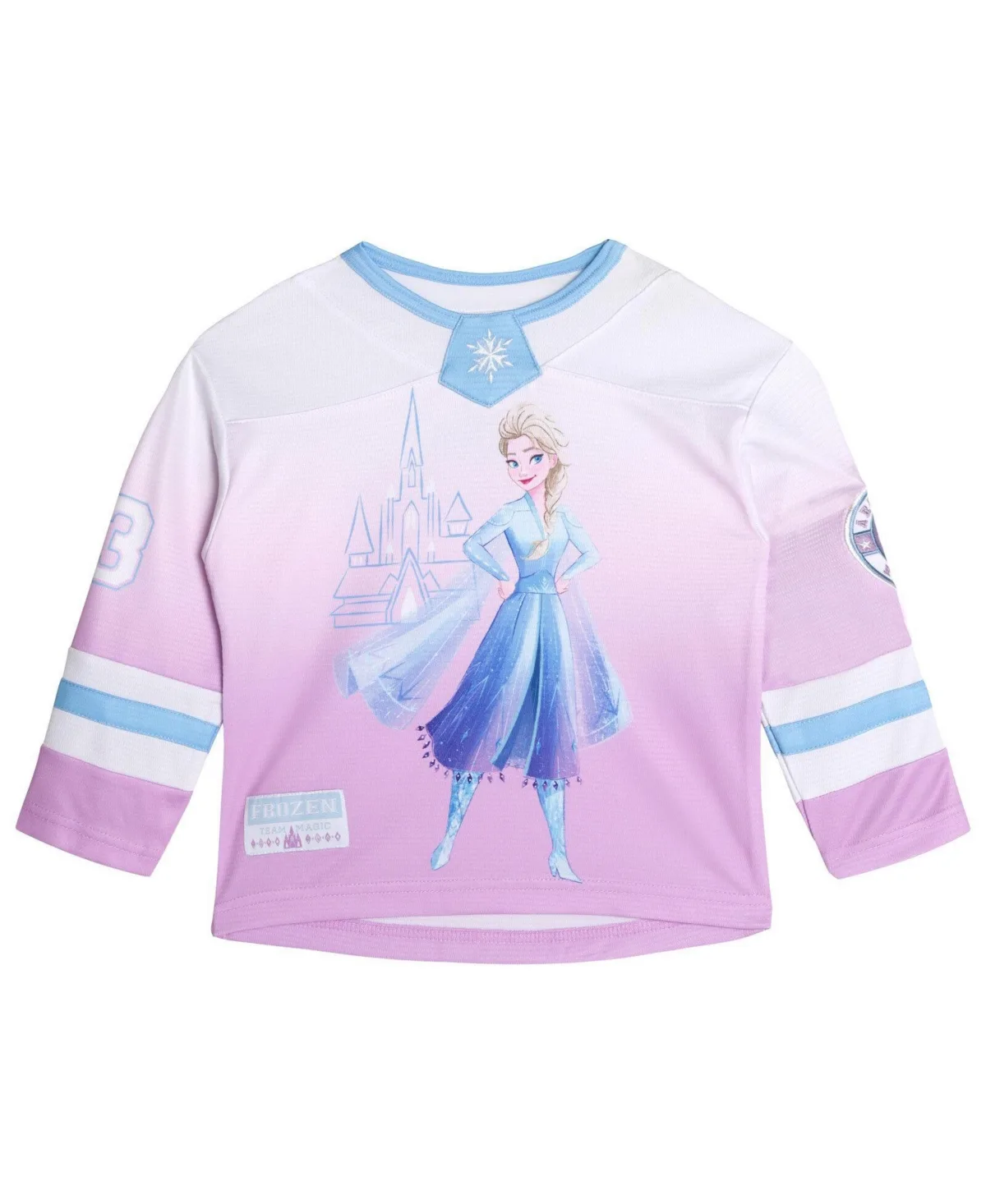 Lilo and Stitch Queen Elsa Athletic Hockey Jersey by Frozen