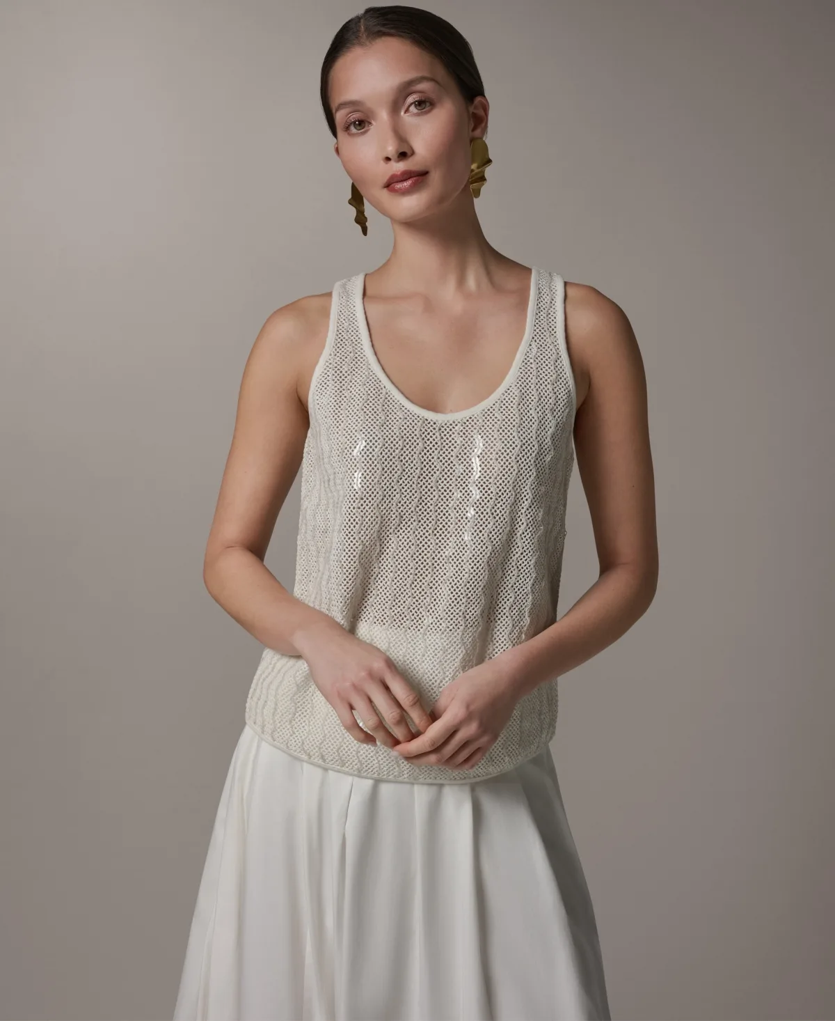 Scoop Neck Sweater by Donna Karan New York