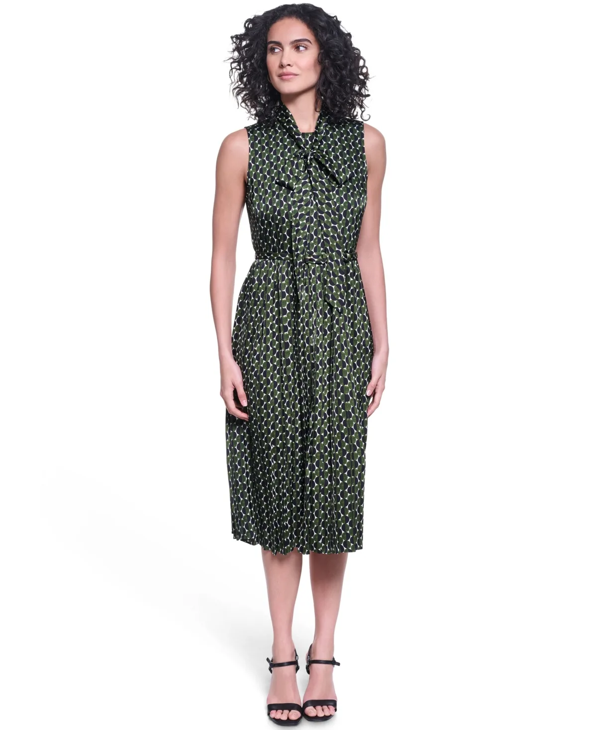 Printed Midi Dress by Karl Lagerfeld Paris