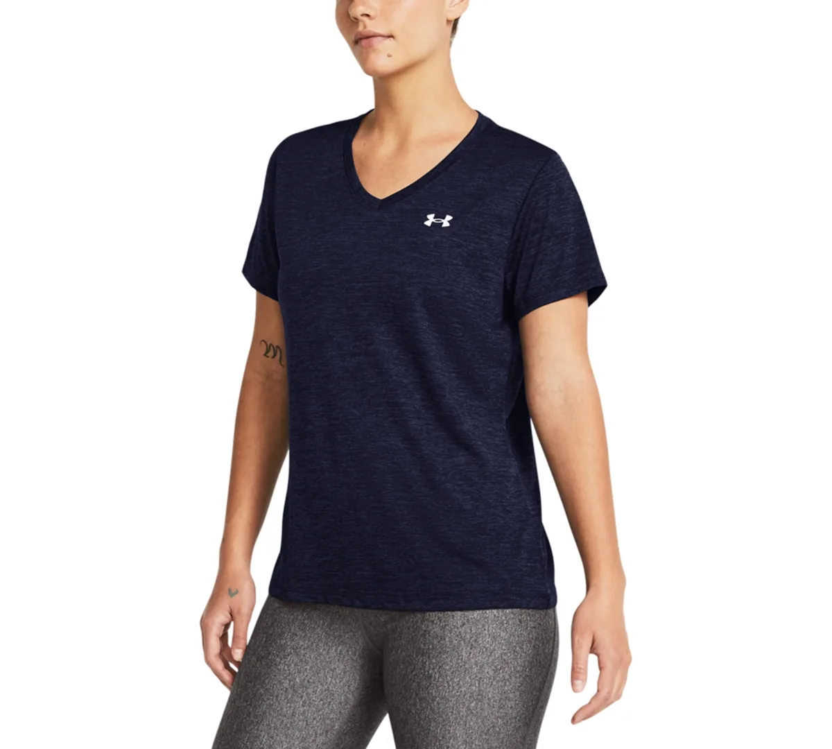 Twist Tech V-Neck Short-Sleeve Top by Under Armour