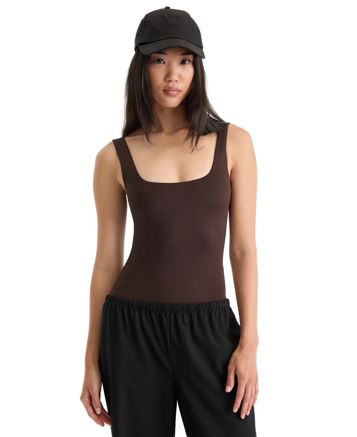Scuba Modern Tank Bodysuit by Good American