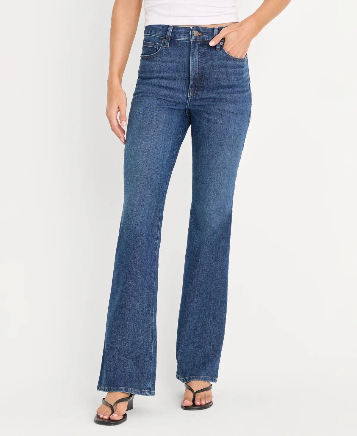 Good Classic High-Rise Bootcut Jeans by Good American