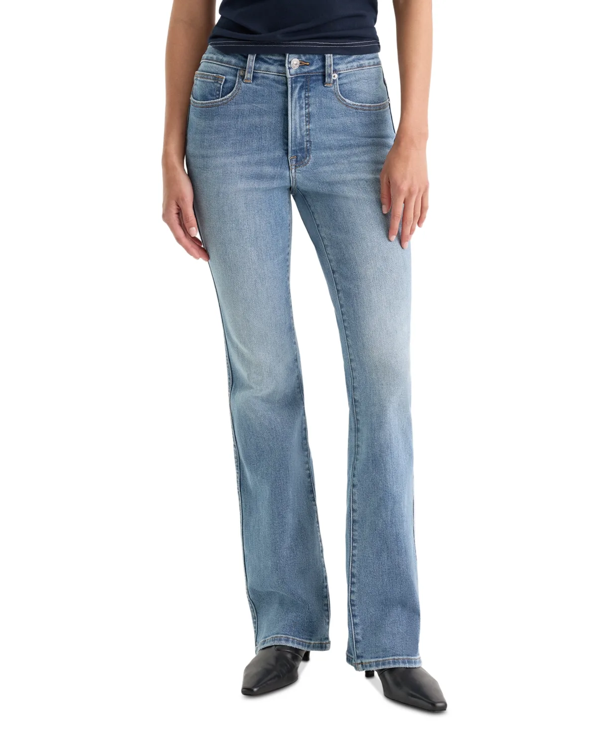 High-Rise Slim Bootcut Jeans by Good American