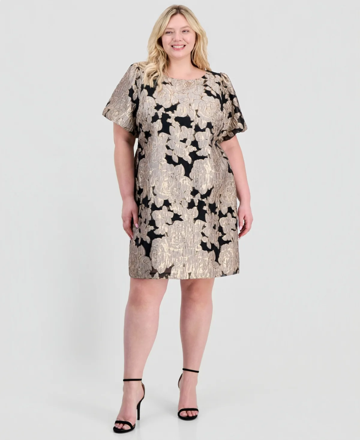 Jacquard Sheath Dress by Connected