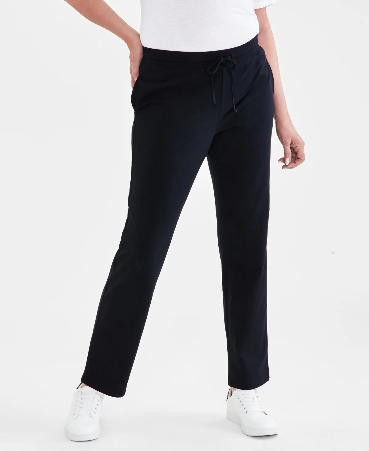 Mid-Rise Pull-On Pants by Style & Co
