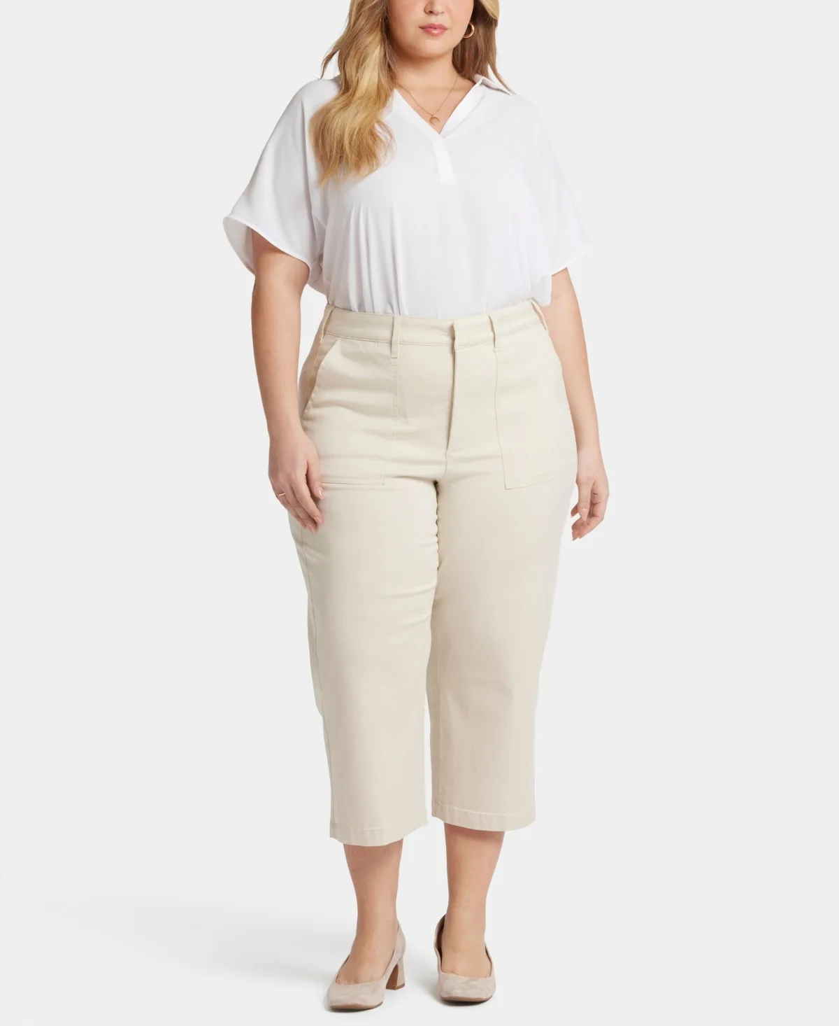 Utility Relaxed Straight Leg Pants by Nydj