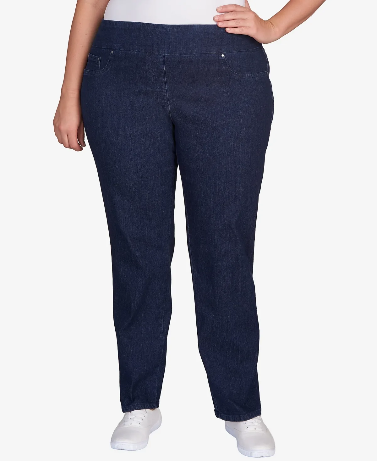 Pull on Denim Pants by Ruby Rd.