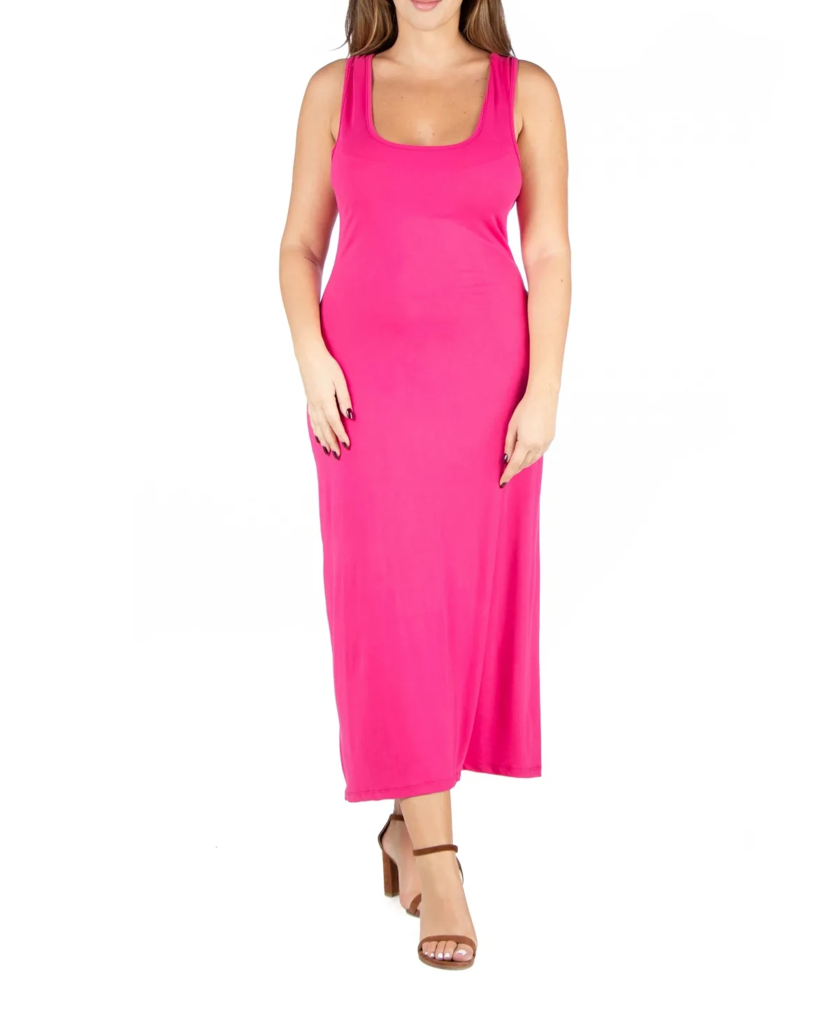 Racerback Maxi Dress by 24seven Comfort Apparel