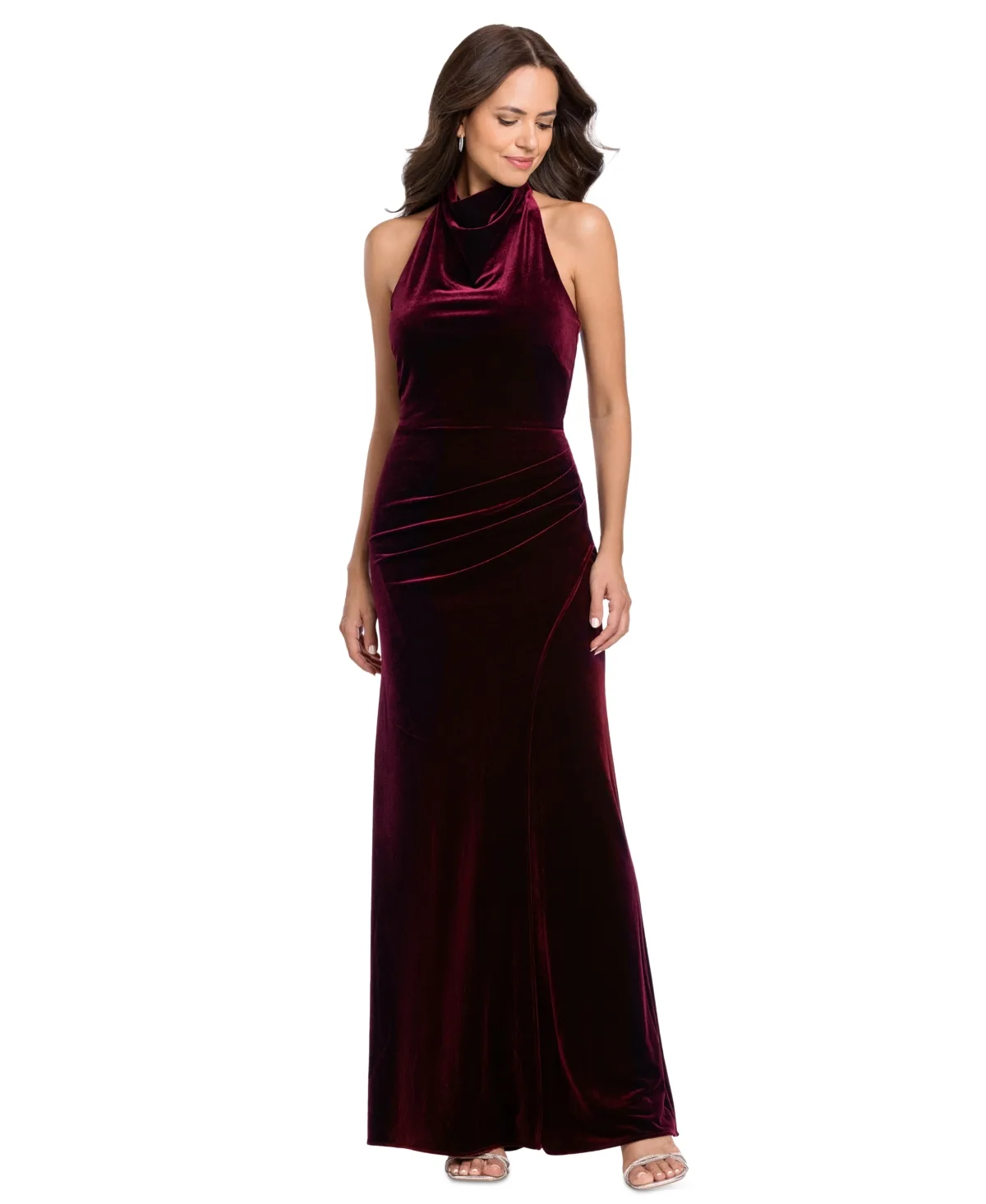 Halter Neck Gown by Betsy & Adam