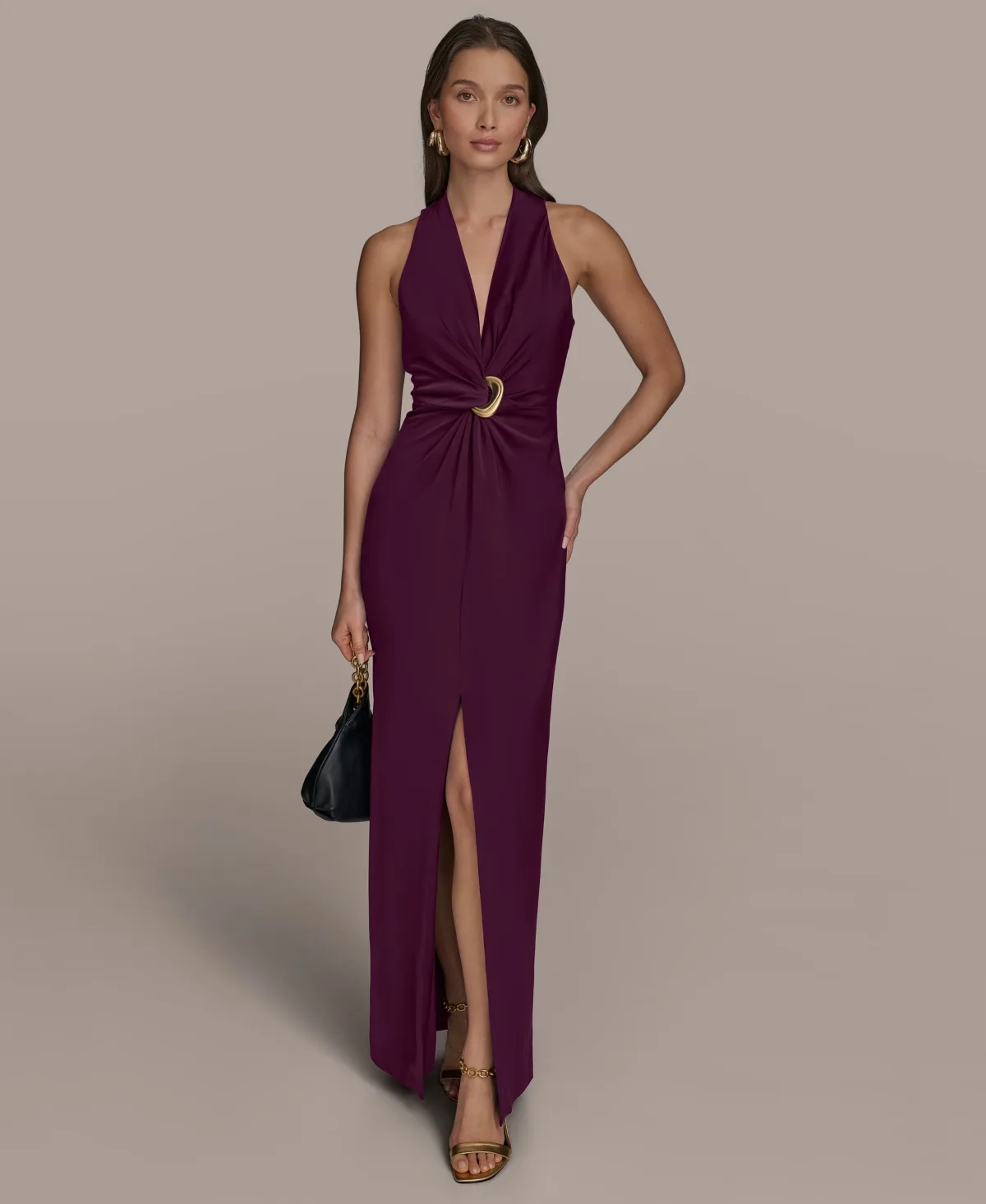 V-Neck Sleeveless Dress by Donna Karan New York