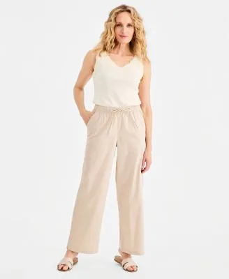 Wide Leg Pull on Pants by Style & Co