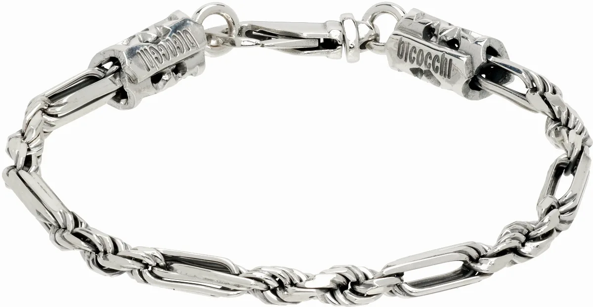 Figaro Rope Chain Bracelet