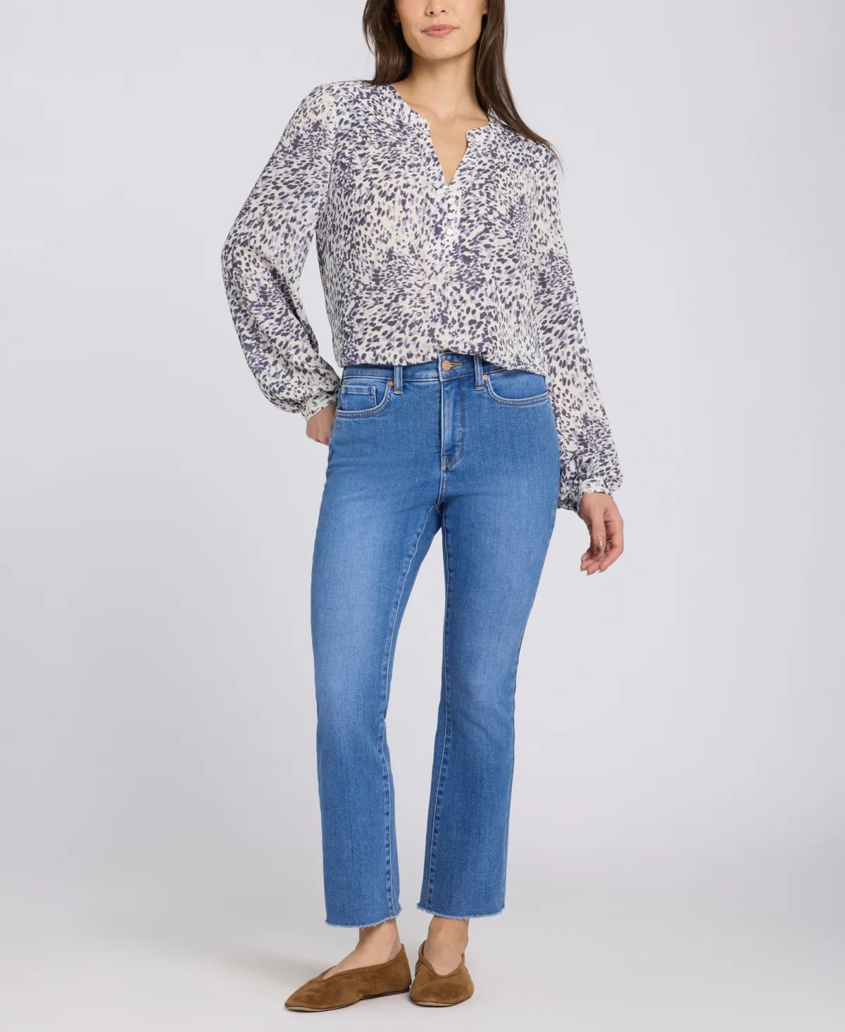 High-Rise Billie Mini Boot Jeans with Lift Tuck Technology by Nydj