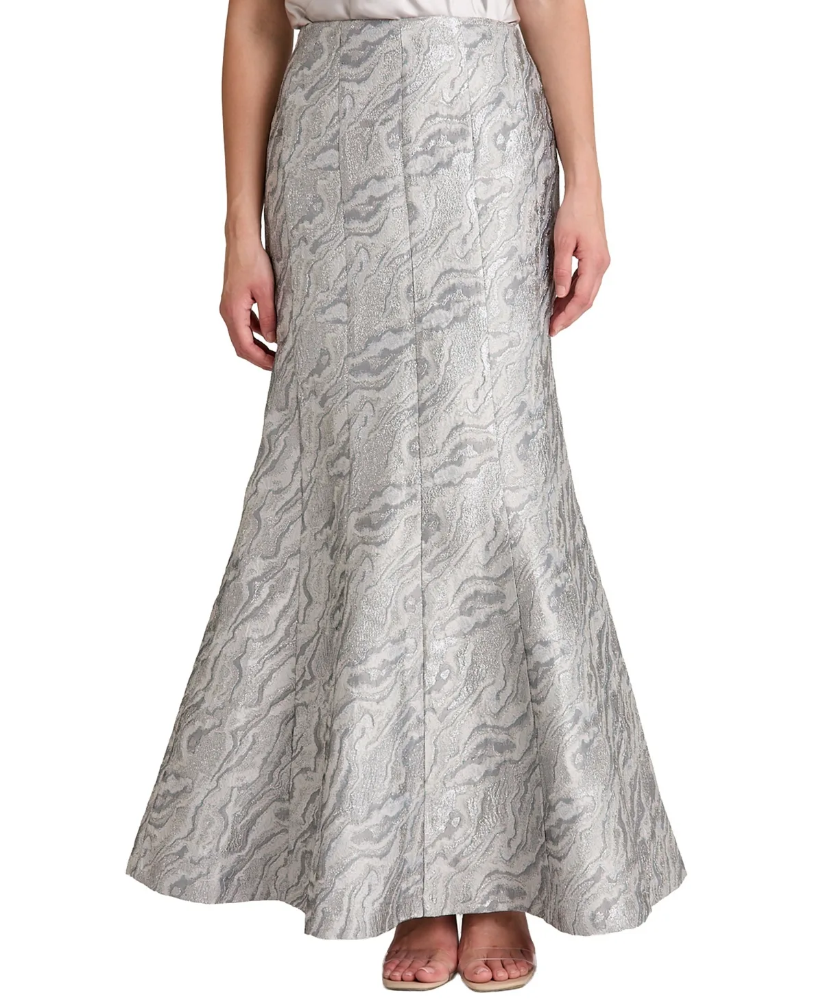 Seamed Ball Room Maxi Skirt by Muse