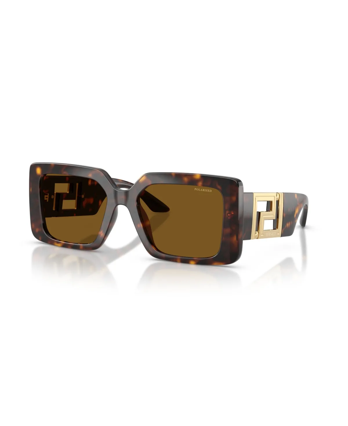 Square Polarized Sunglasses VE4505U by Versace