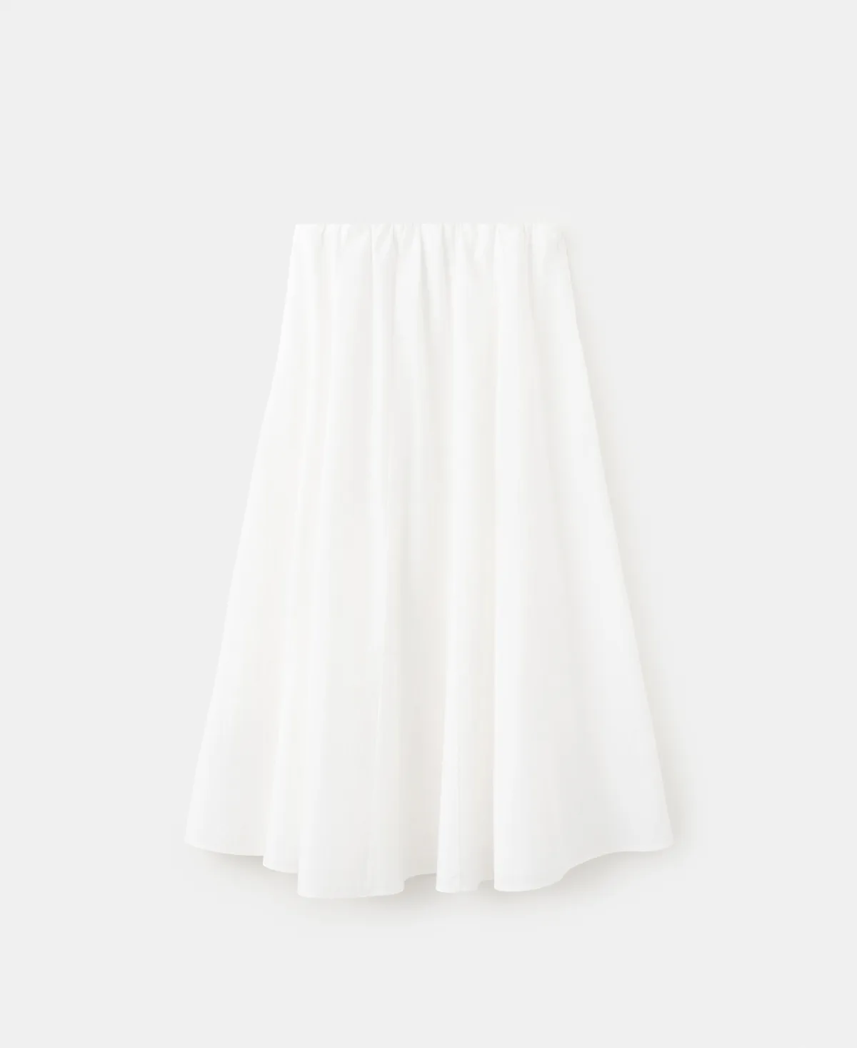 Flared Cotton Skirt