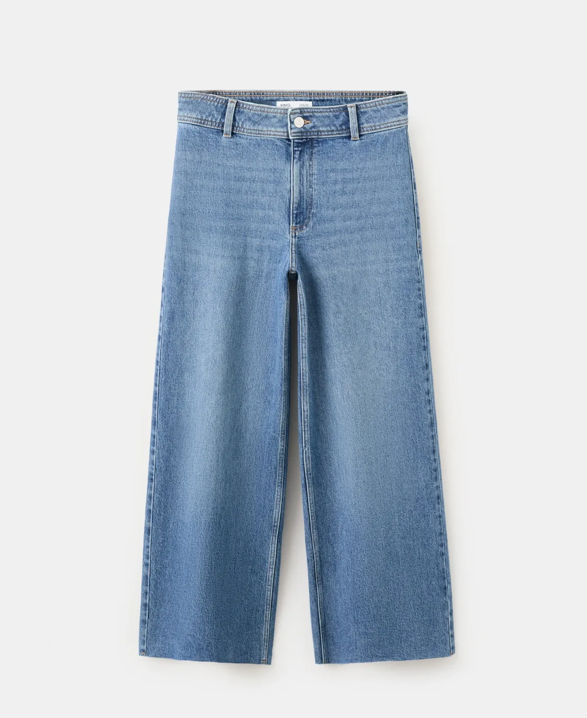 Catherin Culotte High-Rise Jeans by Mango