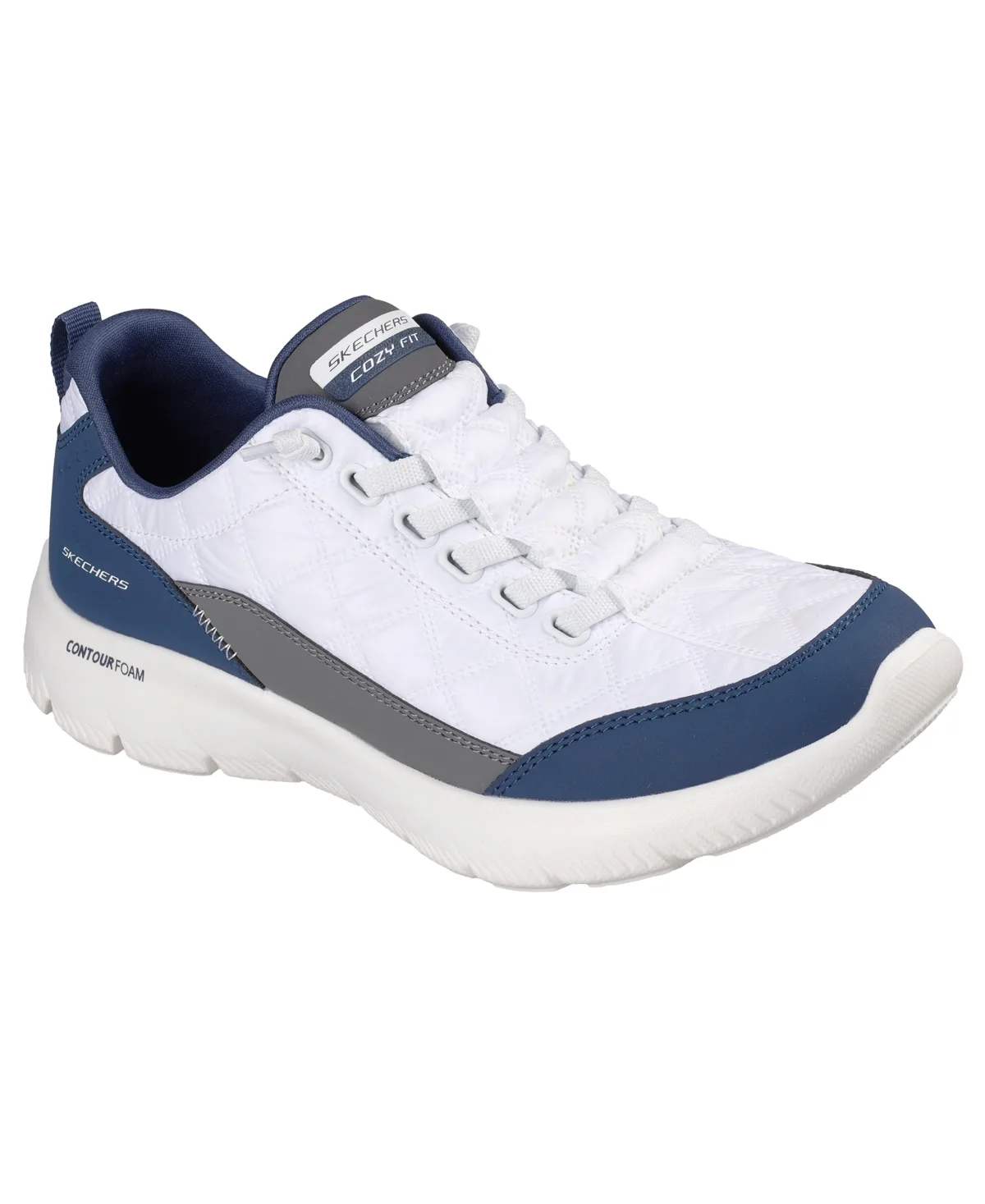 Summits Contour Foam Cozy Fit Athletic Walking Sneakers by Skechers