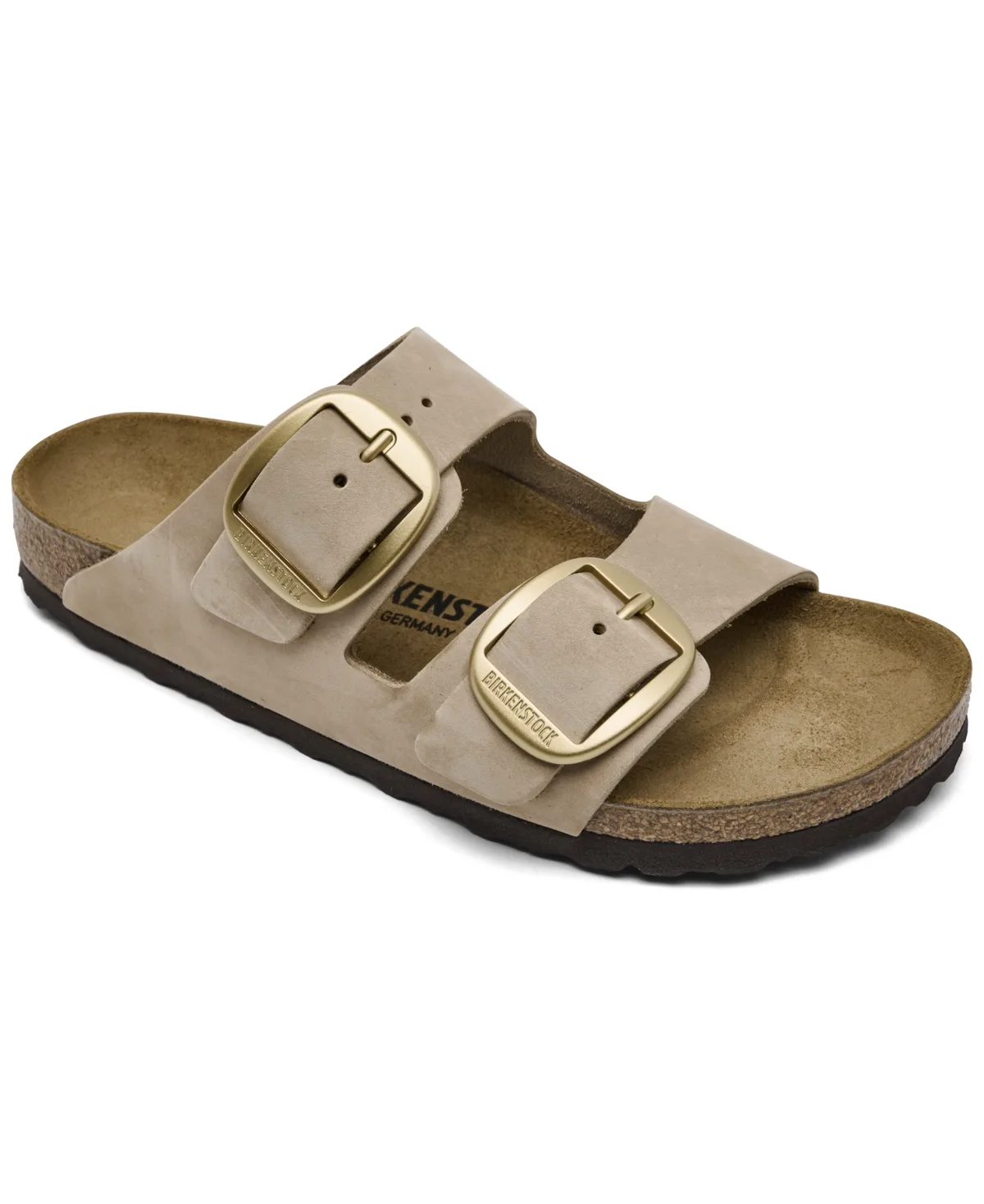 Arizona Big Buckle Oiled Leather Sandals by Birkenstock