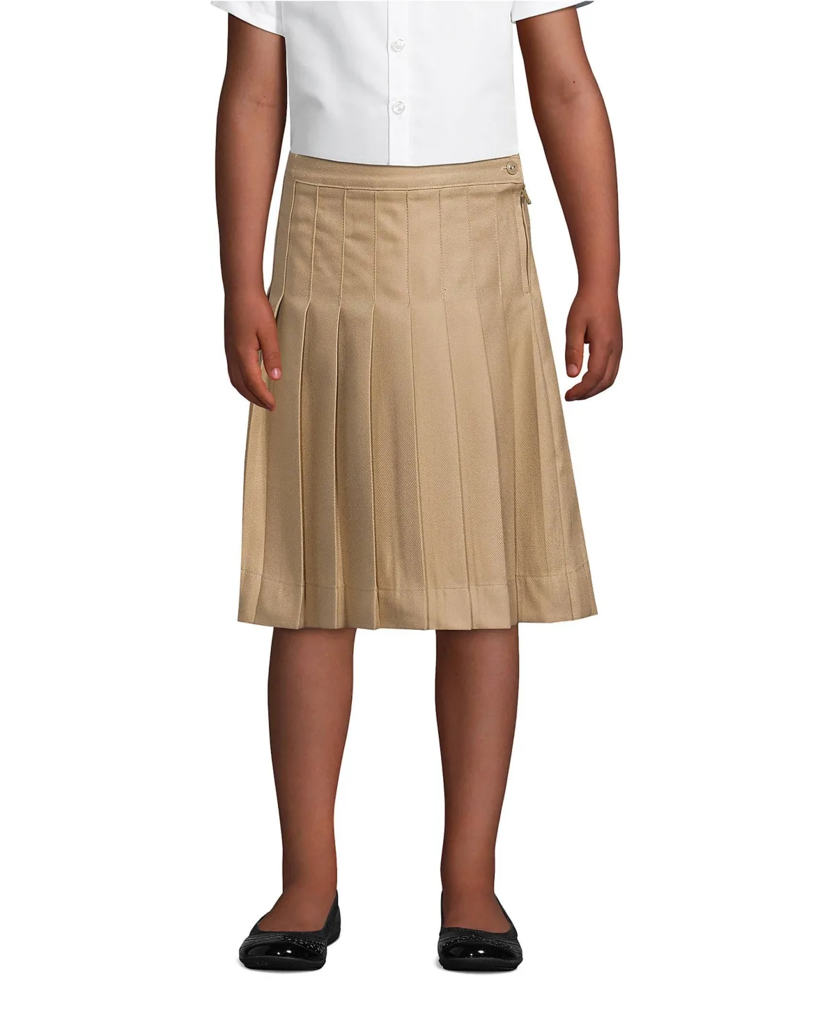 Pleated Skirt Below the Knee by Lands' End