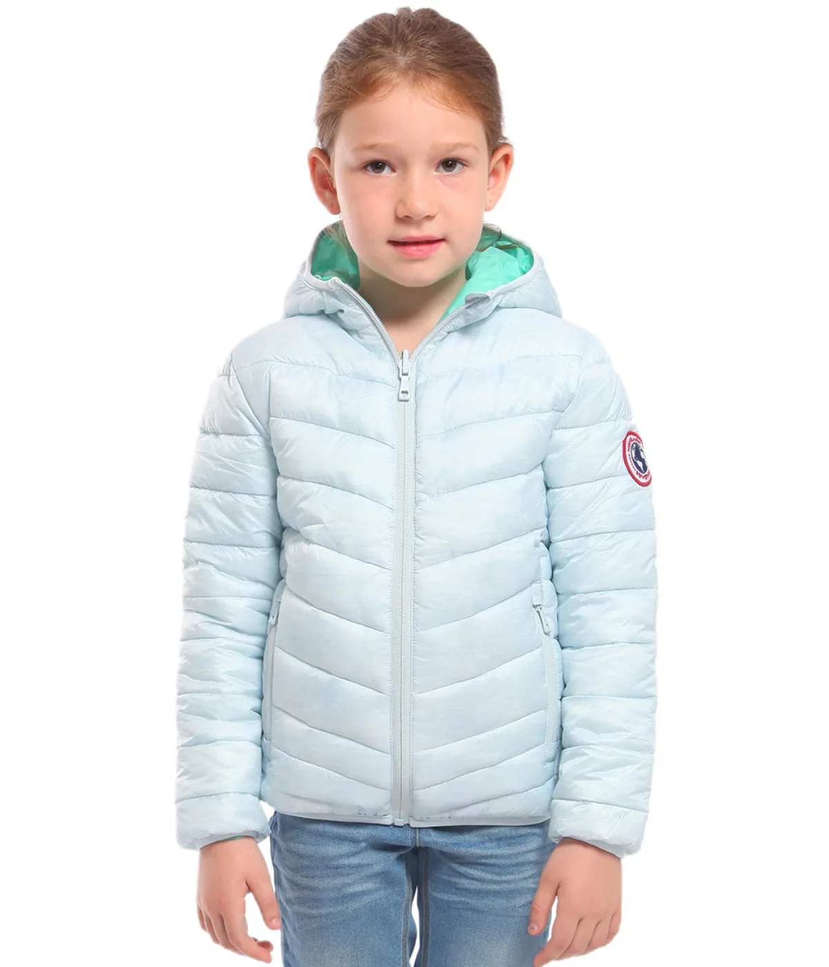 Reversible Lightweight Puffer Jacket by Rokka&rolla