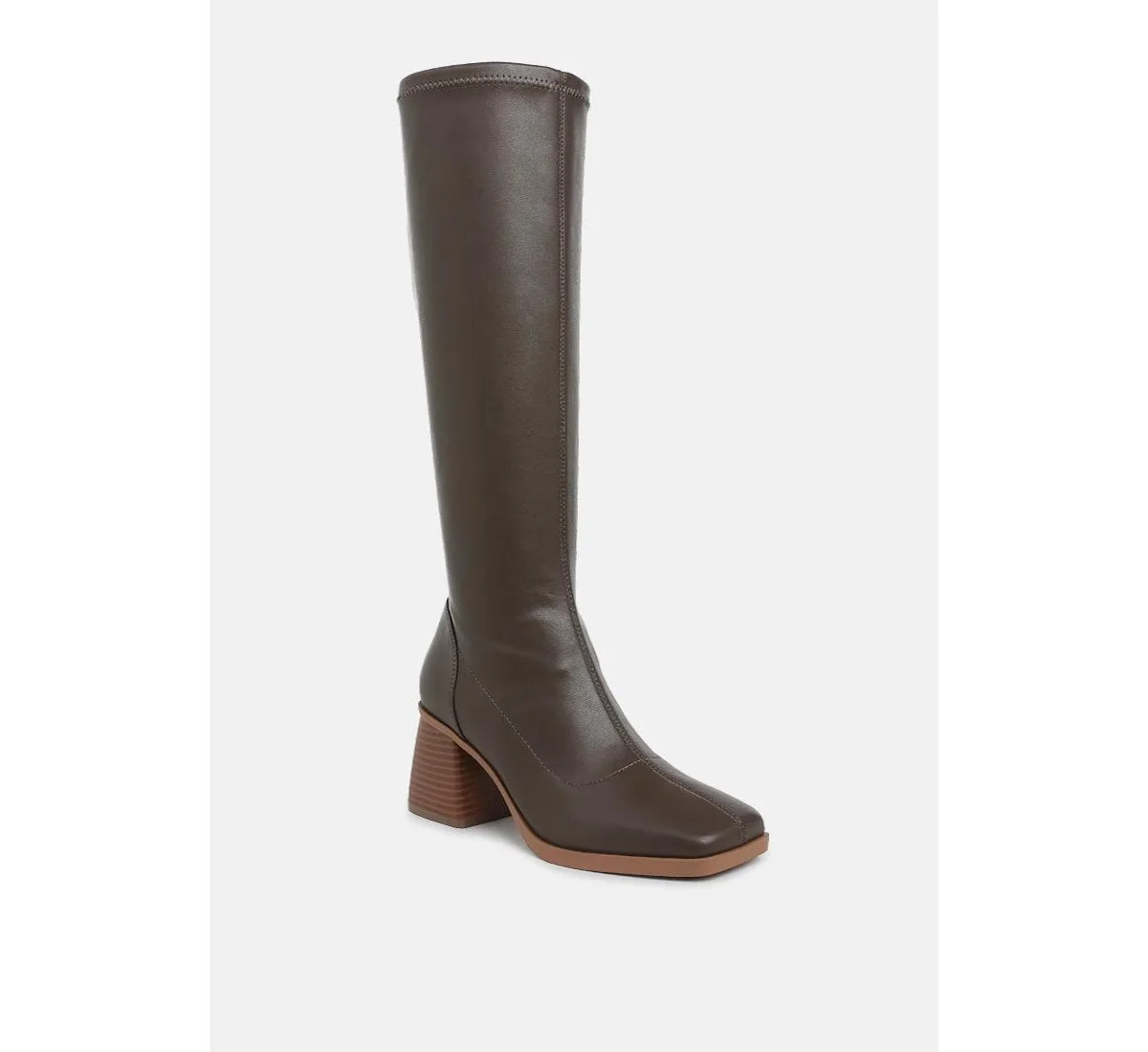 Menomi Faux Leather Boots by London Rag