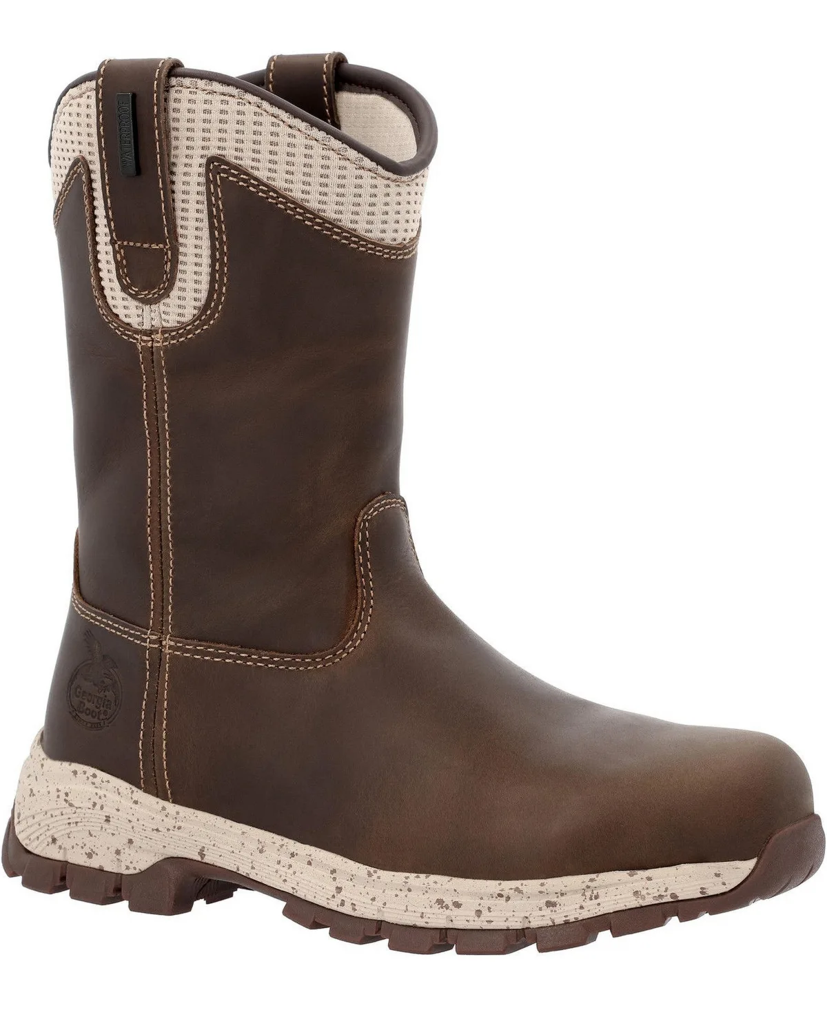 Eagle Trail Pull-On Work Boot by Georgia Boot