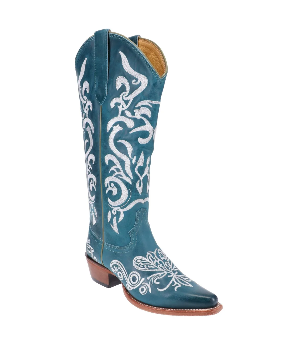 Premium Western Leather Boots Calypso by Malibu Beach Surf Classics