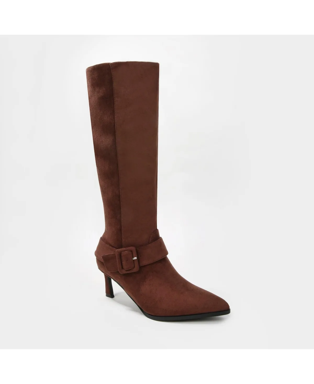 Aston Kitten Heel Boots with Harness by Berness