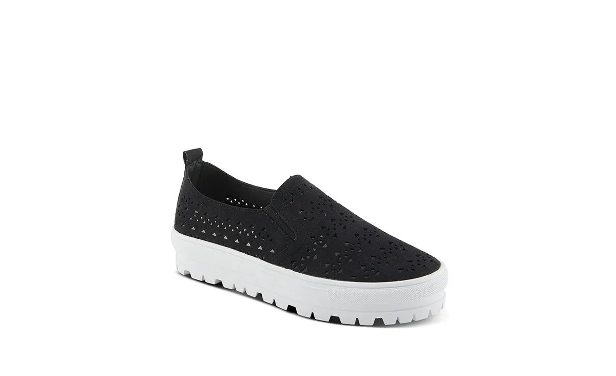 Angelita Slip-On Shoe with Side Zipper by Patrizia