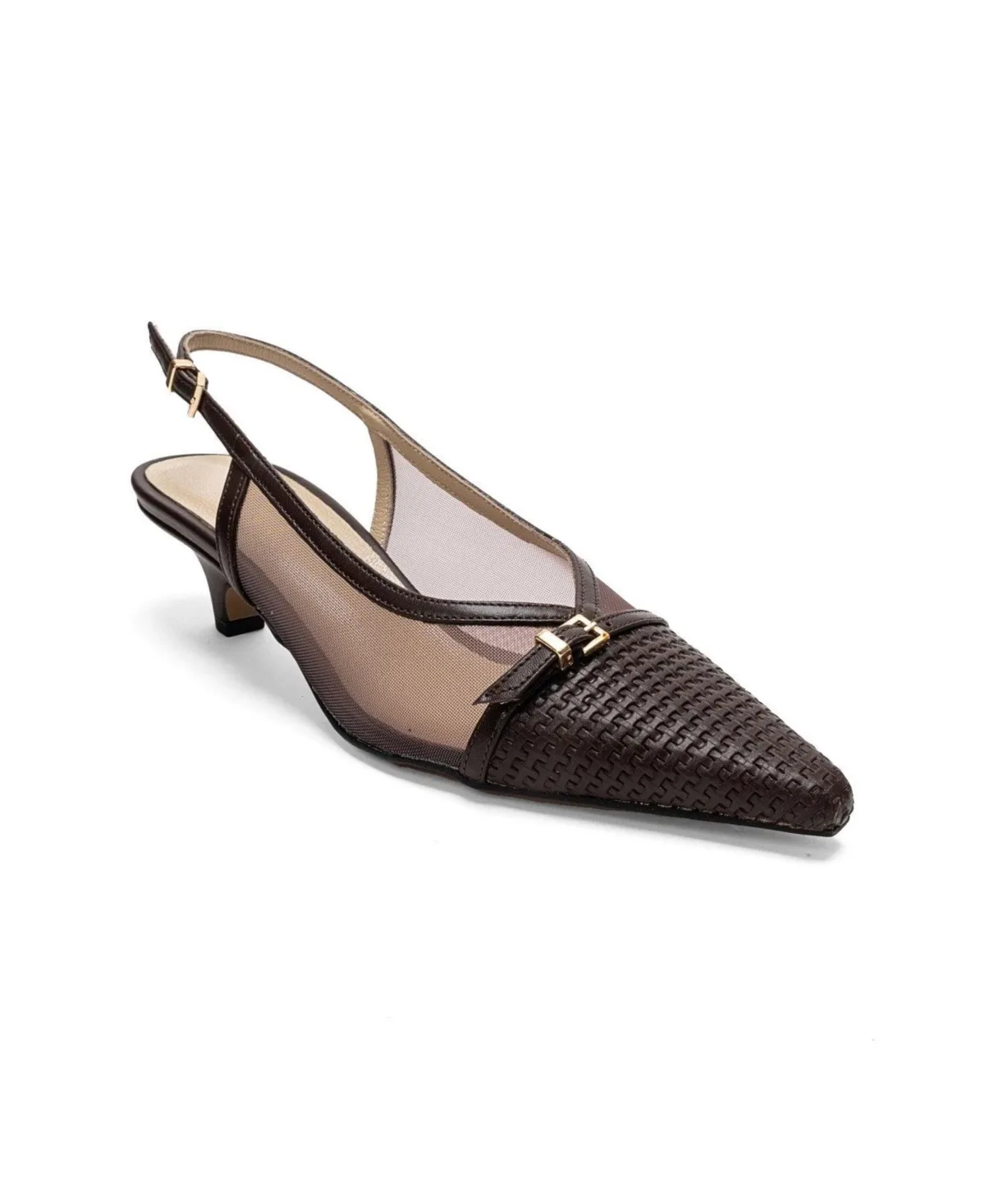 Laviera Mesh Slingback Pump