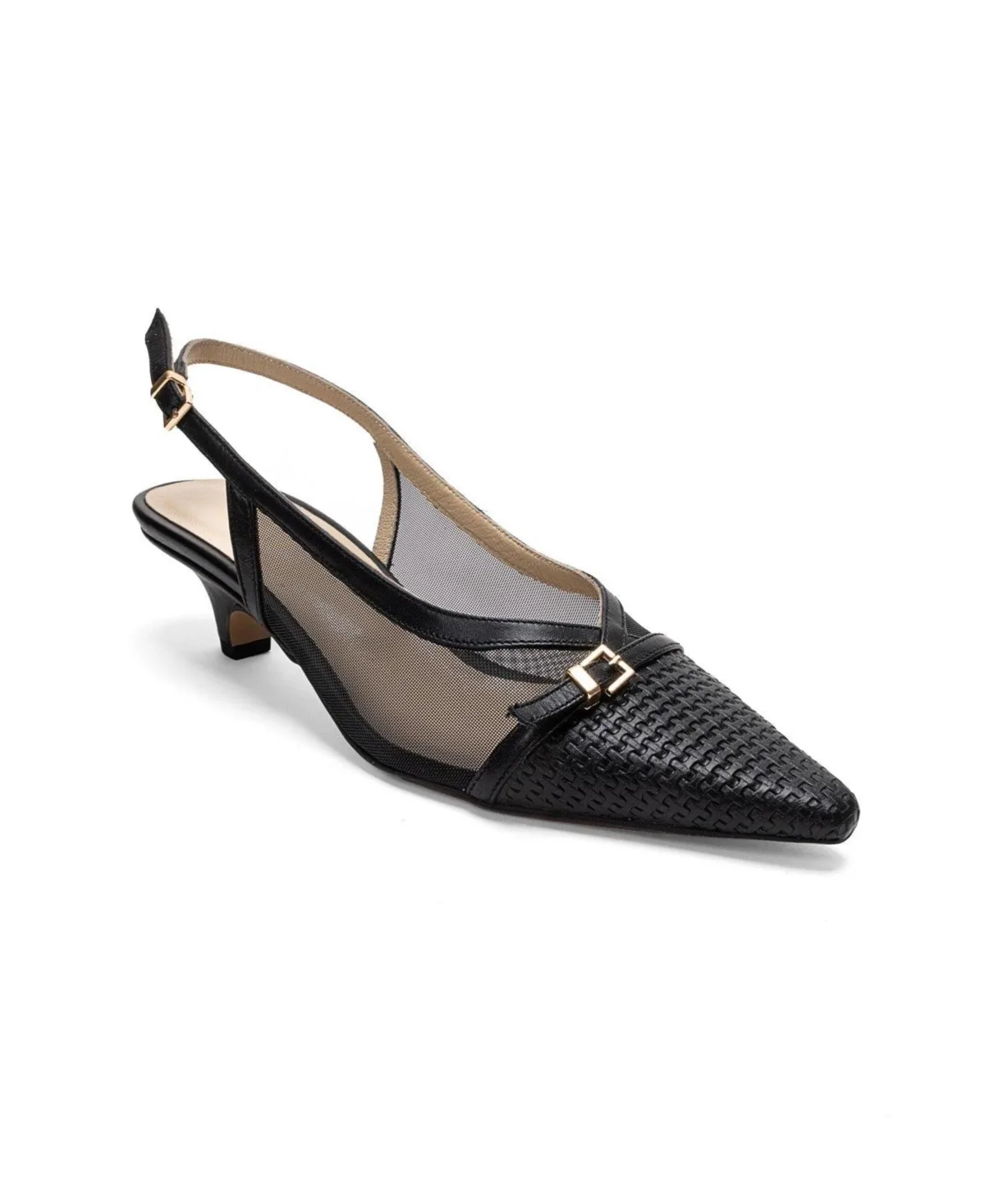 Laviera Mesh Slingback Pump