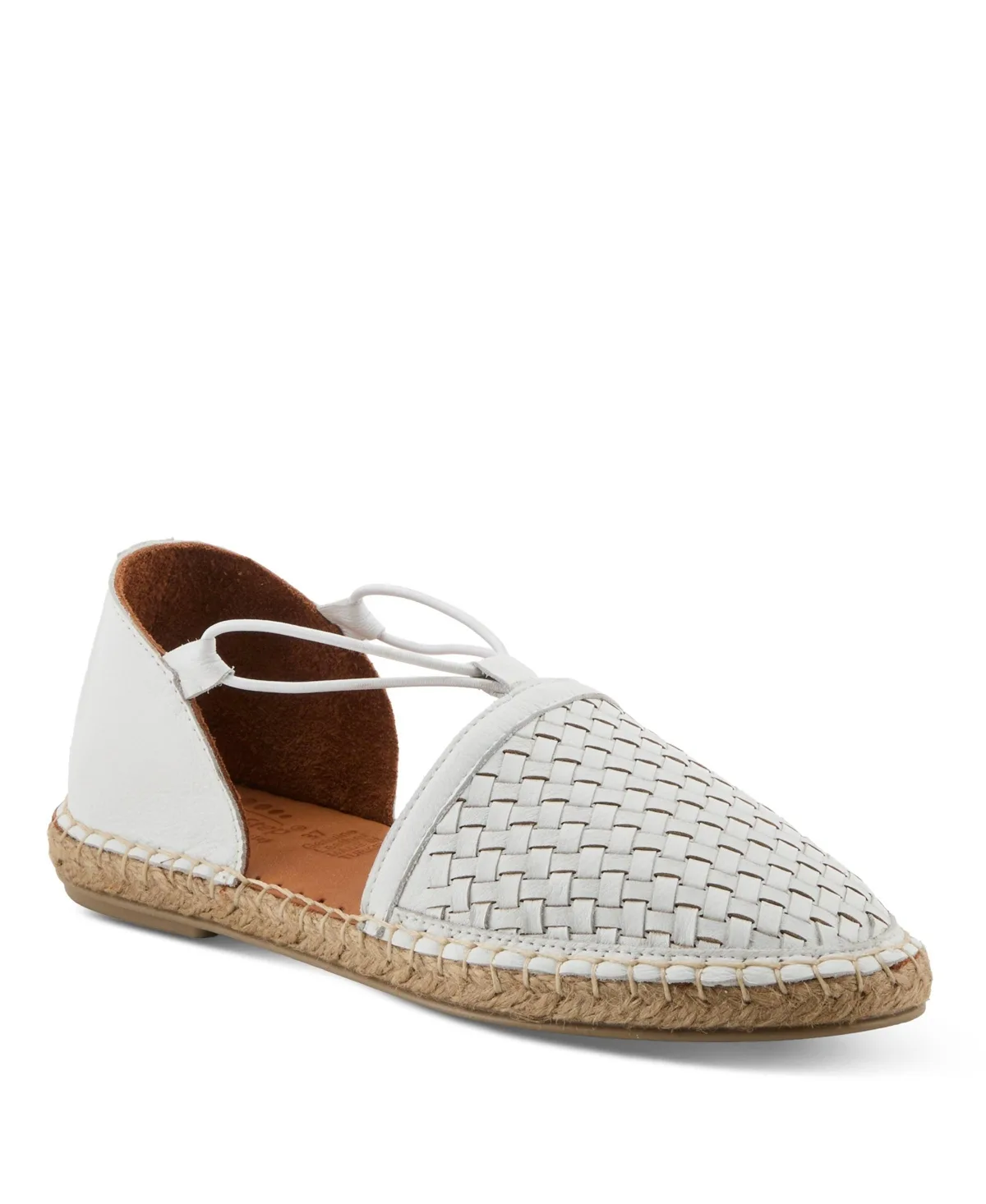 Clovae Espadrilles with Woven Leather Upper by Spring Step