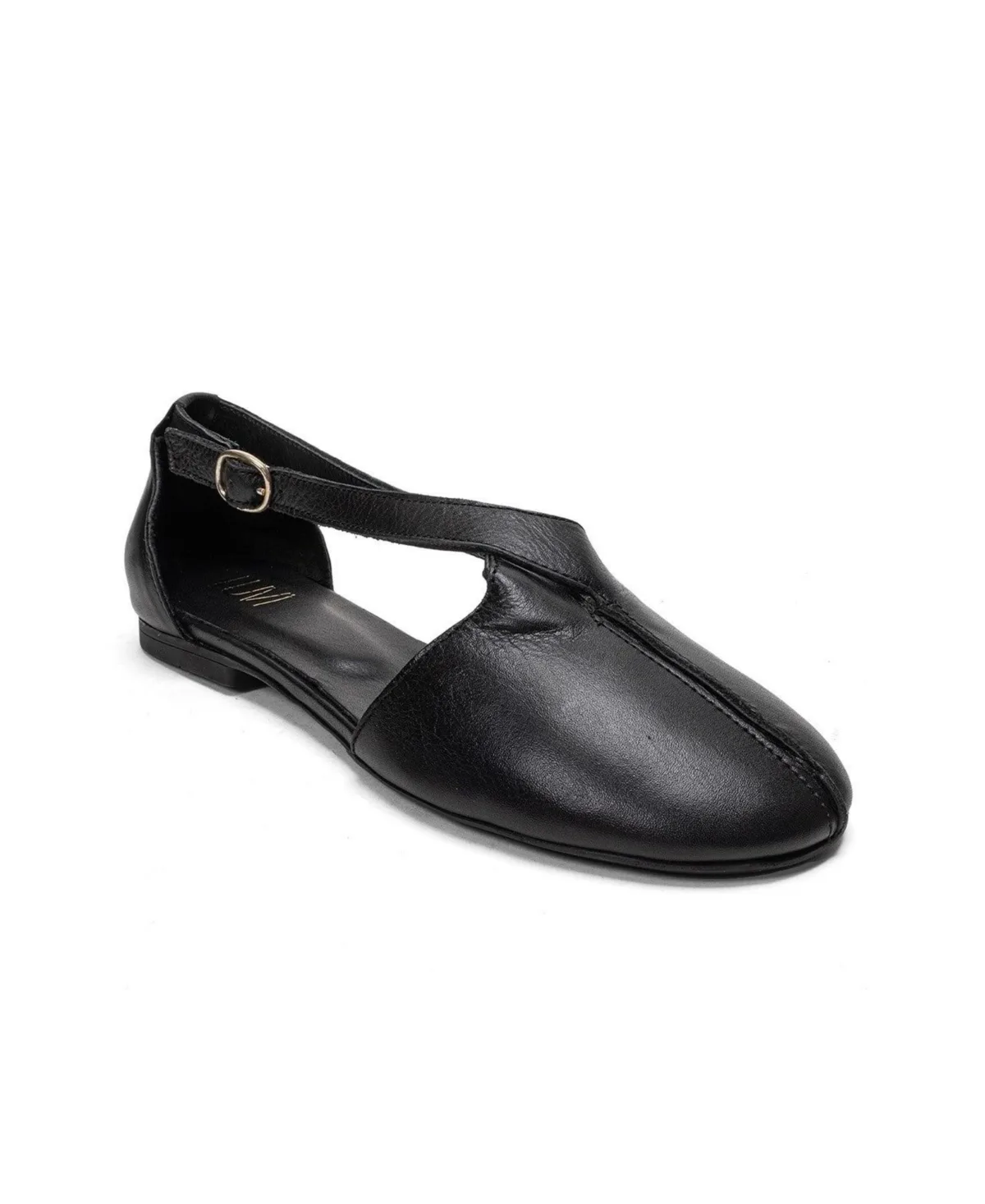 Fable Leather Side Cut Ballet Flat by Forever & Always Shoes