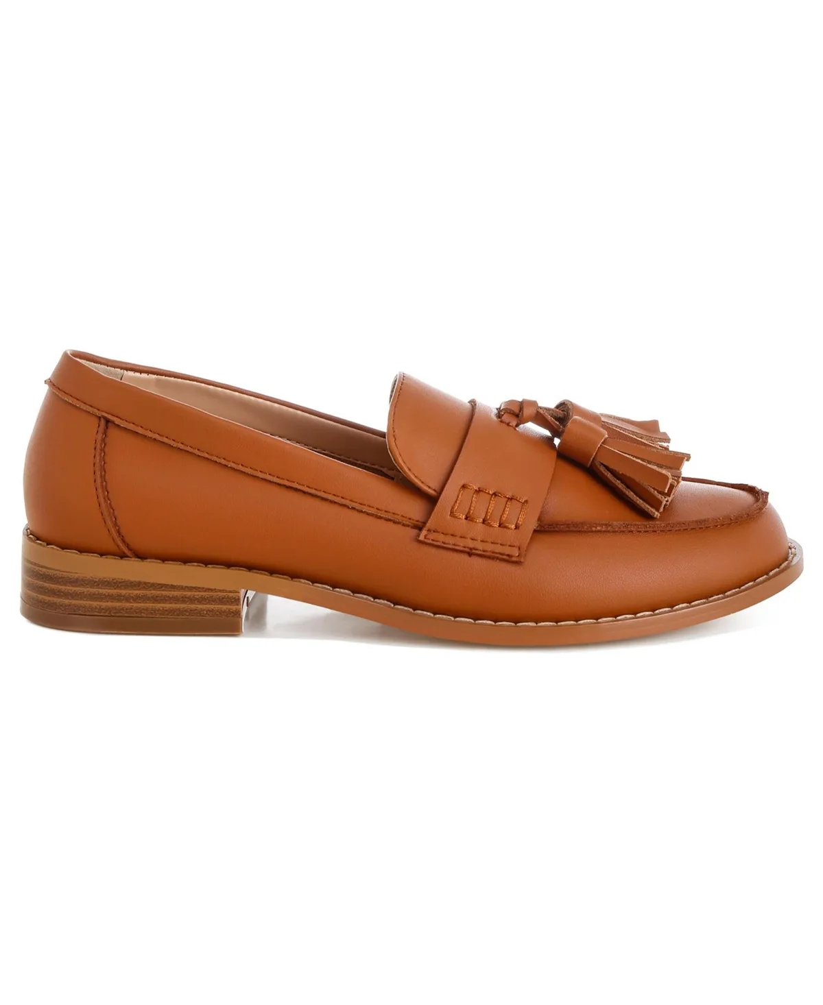 Yelena Real Leather Tassel Loafers