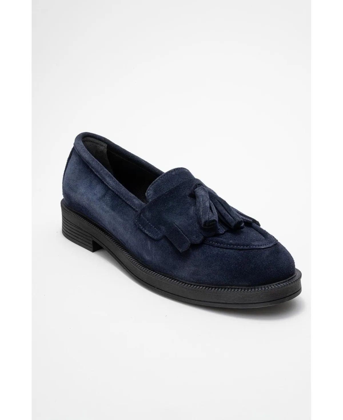 Milly Leather Tassel Loafers