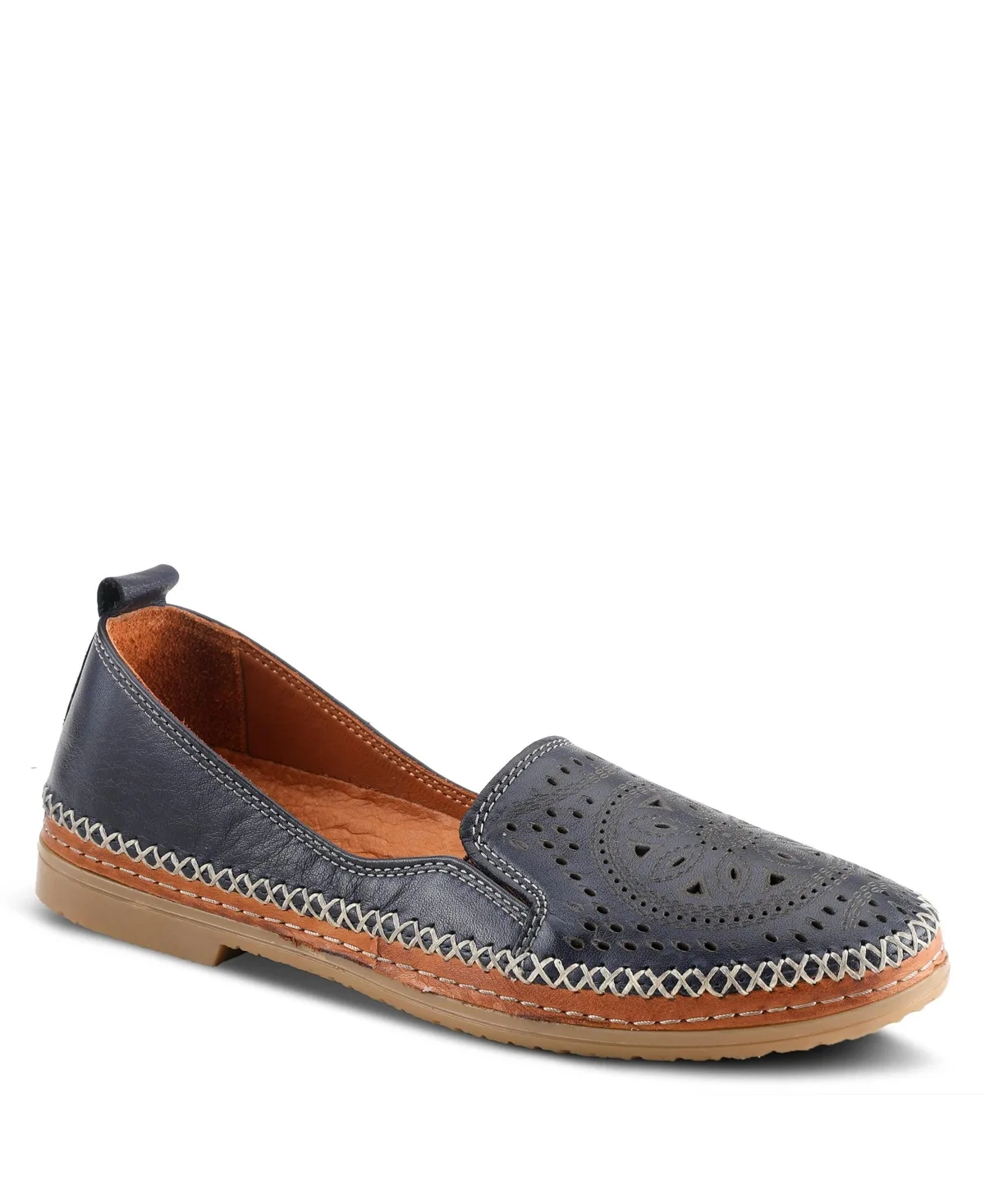 Ingrid Loafer with Laser-Cut Detail by Spring Step